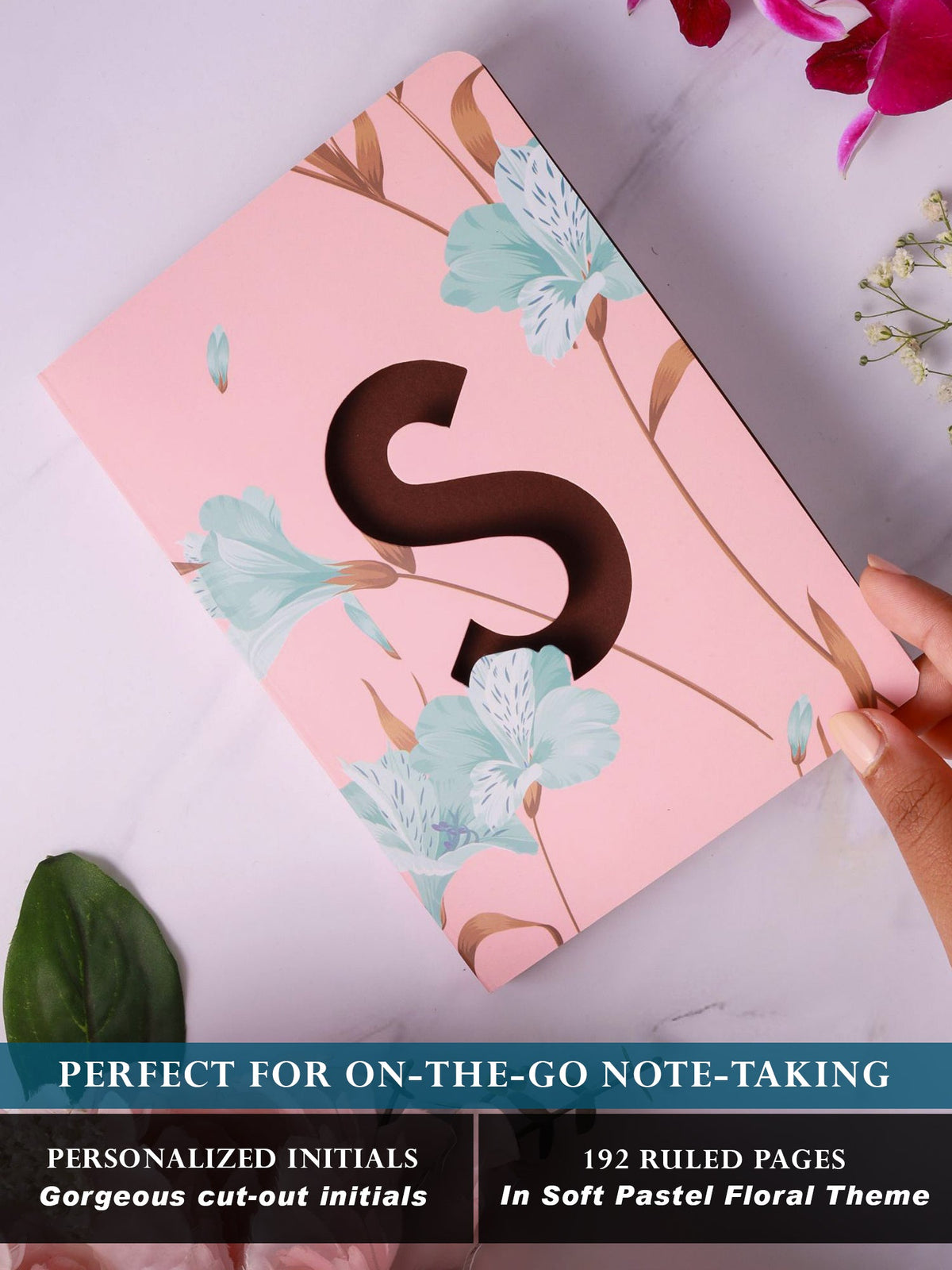 Initial S Monogram Gift Set