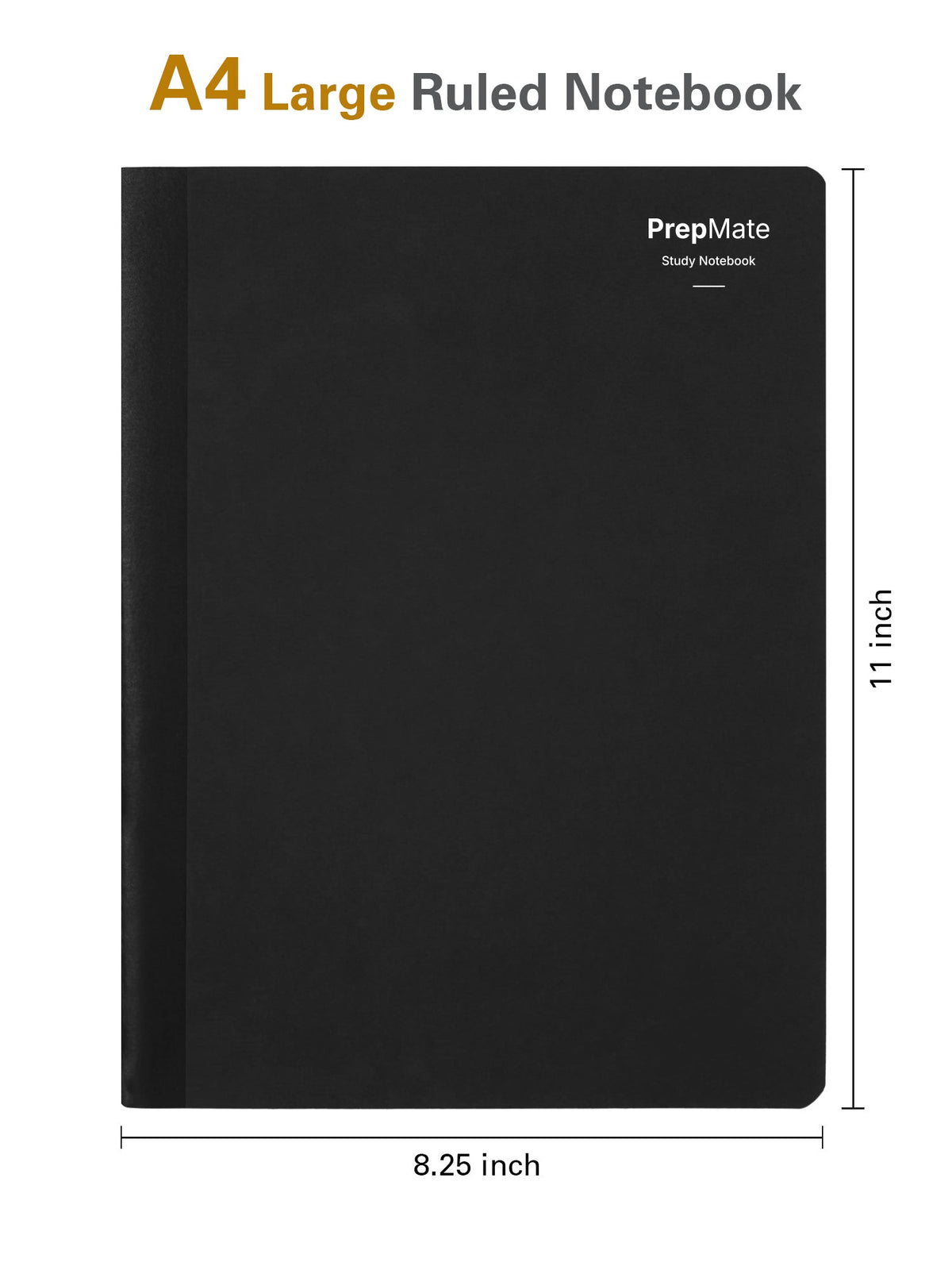 A4 Study Notebooks Pack of 4 | PrepMate Multi