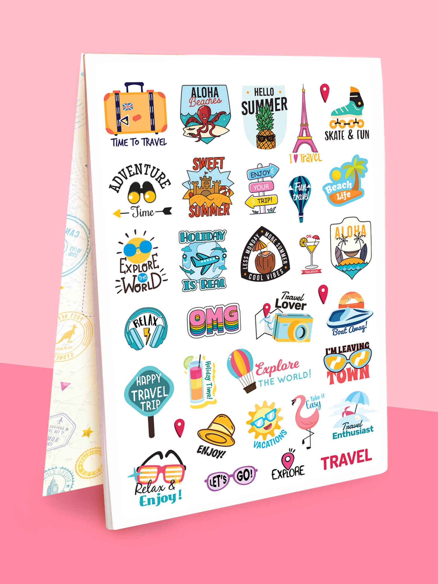 Tales of Travel Sticker Book