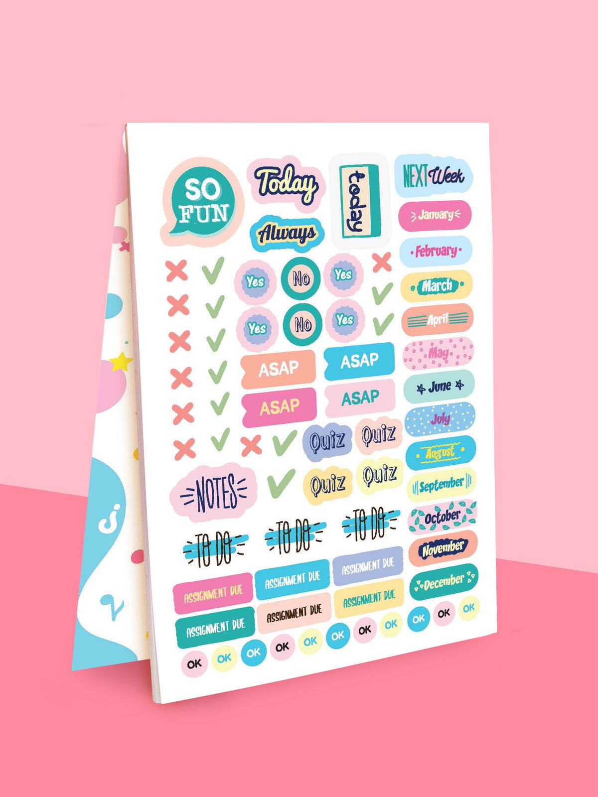 Study Well Sticker Book