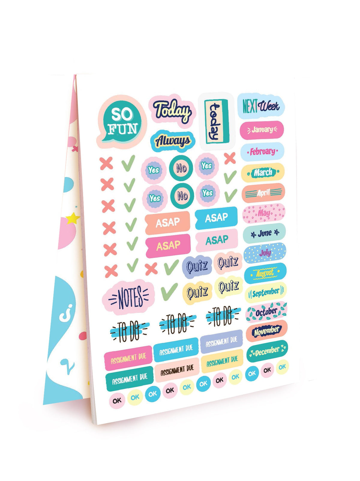 Study Well Sticker Book