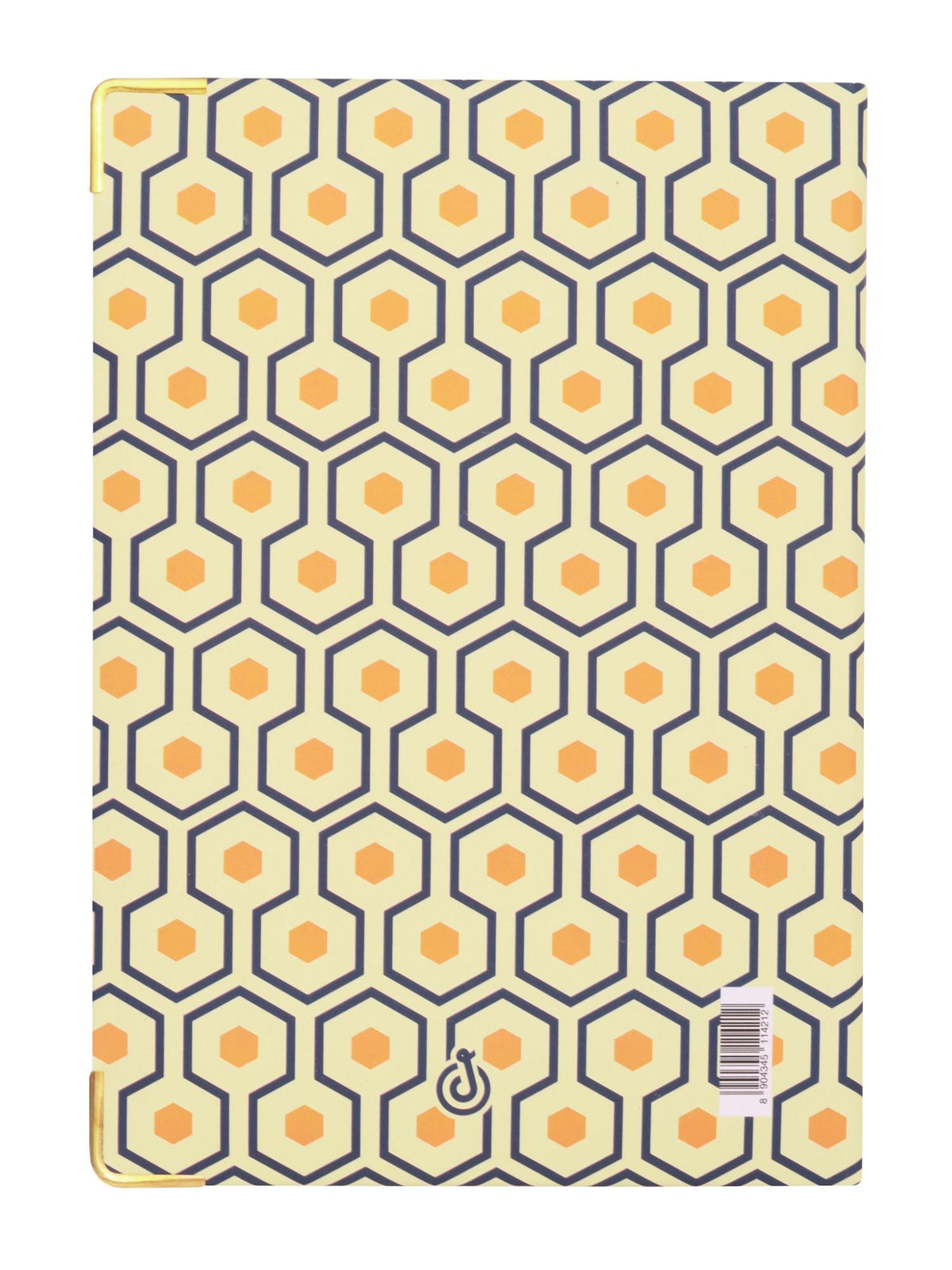A5 Notebook with Metal Corners - Vintage Charm