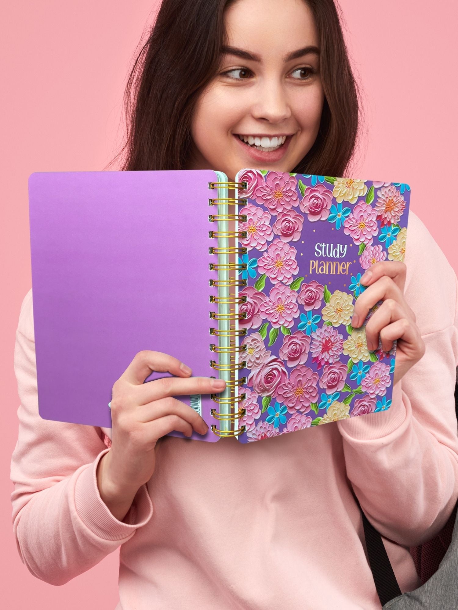 B5 Undated Study Planner - Floral Flutter