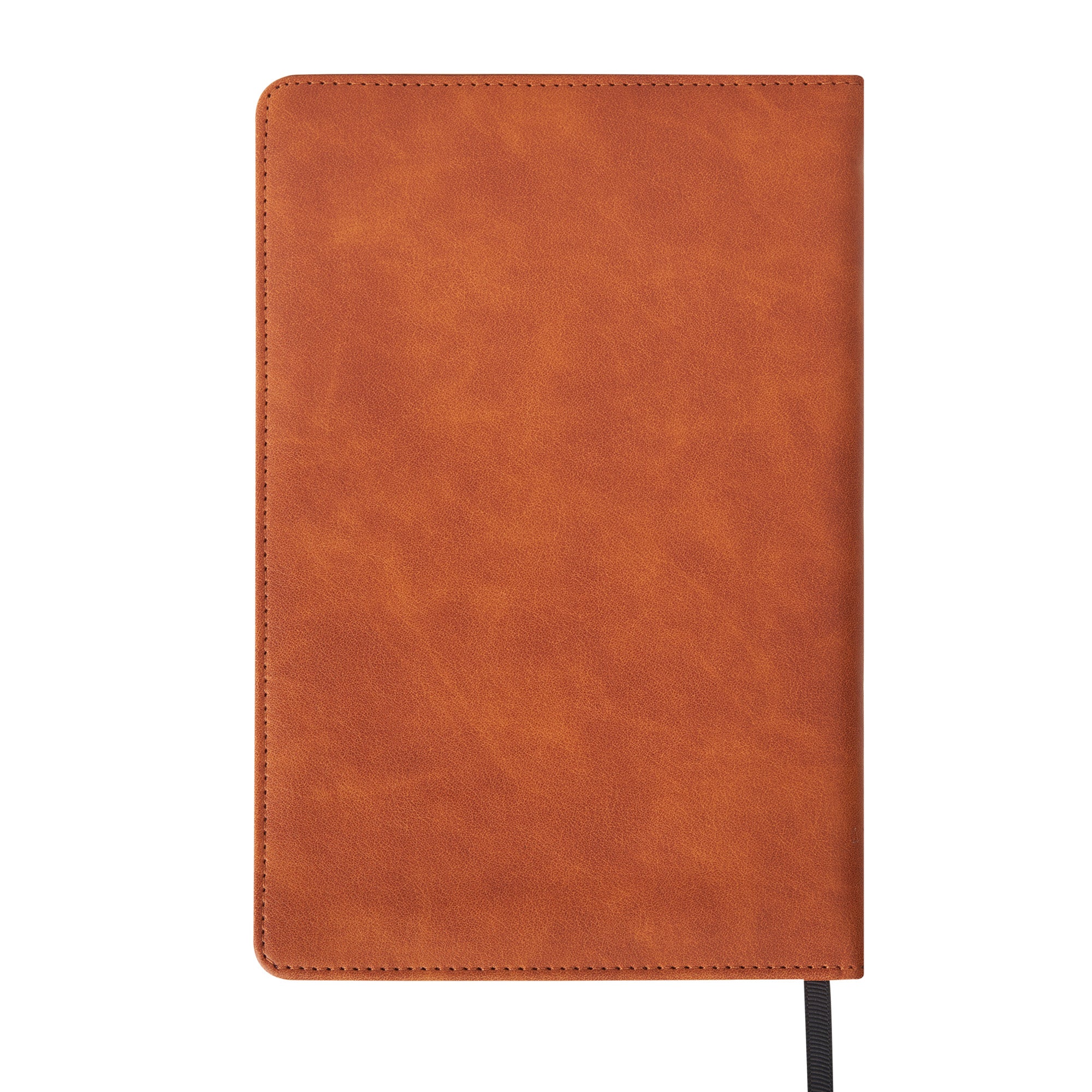 Personalized Graham A5 Hardbound Faux Leather Executive Notebook - Brown