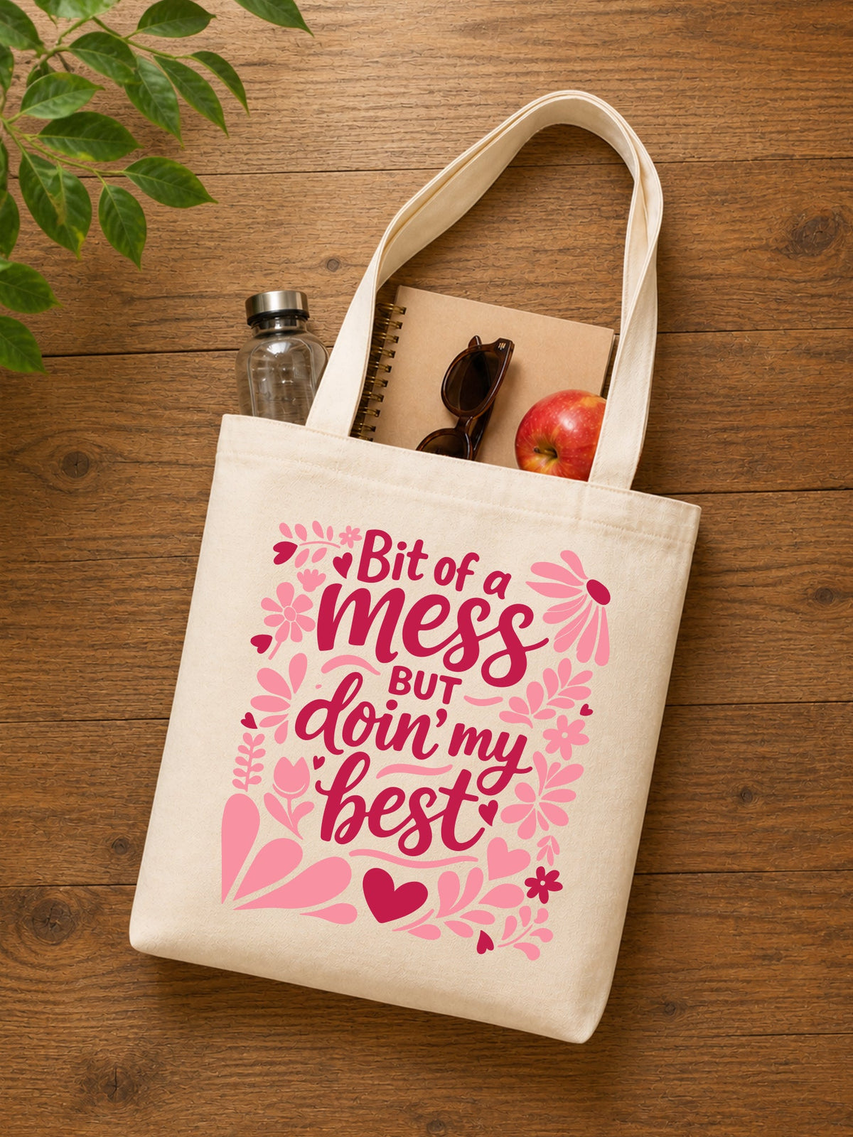 Hot Mess Aesthetic Tote Bag