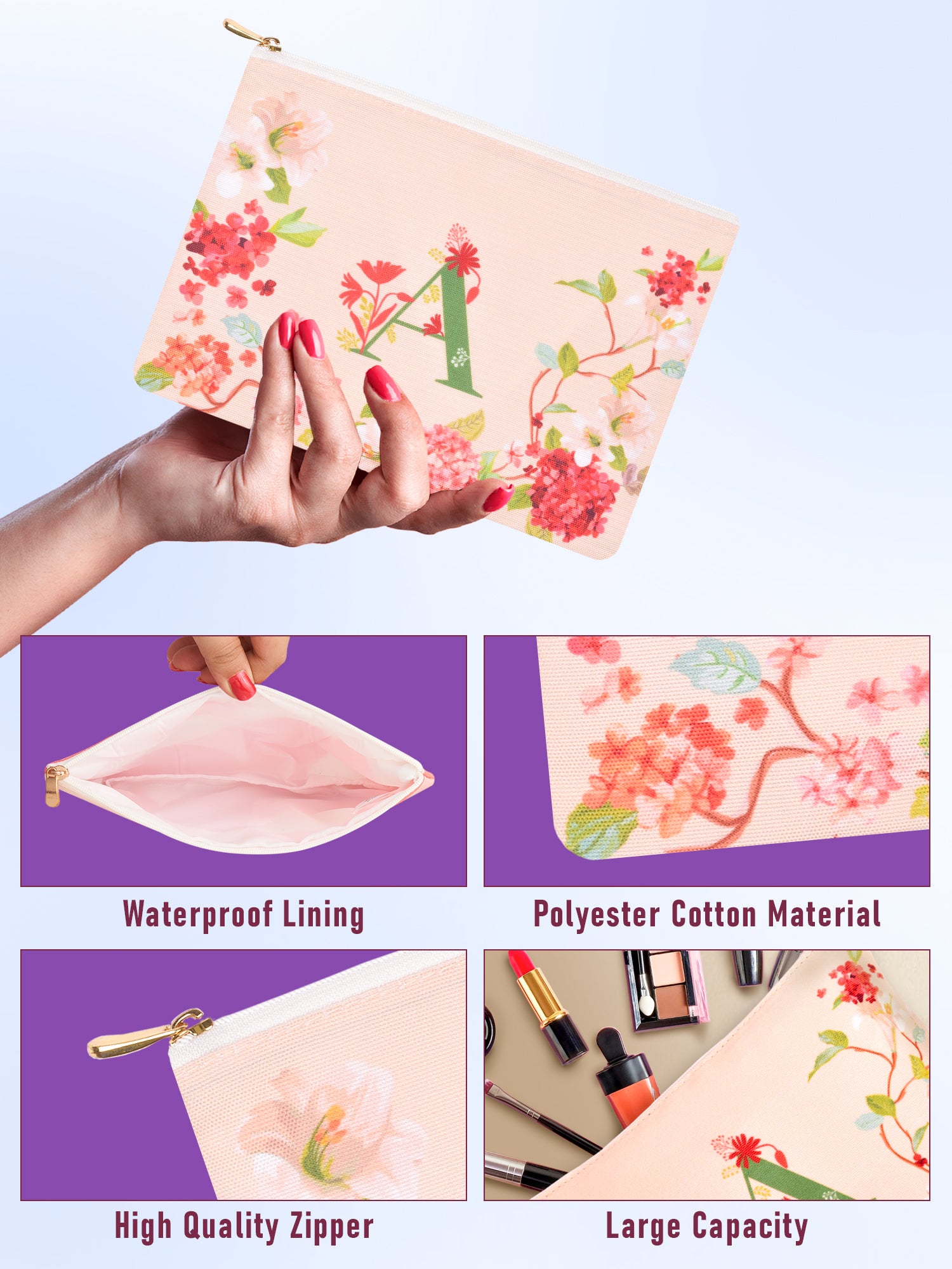 Initial A Monogram Gift Set - View 6