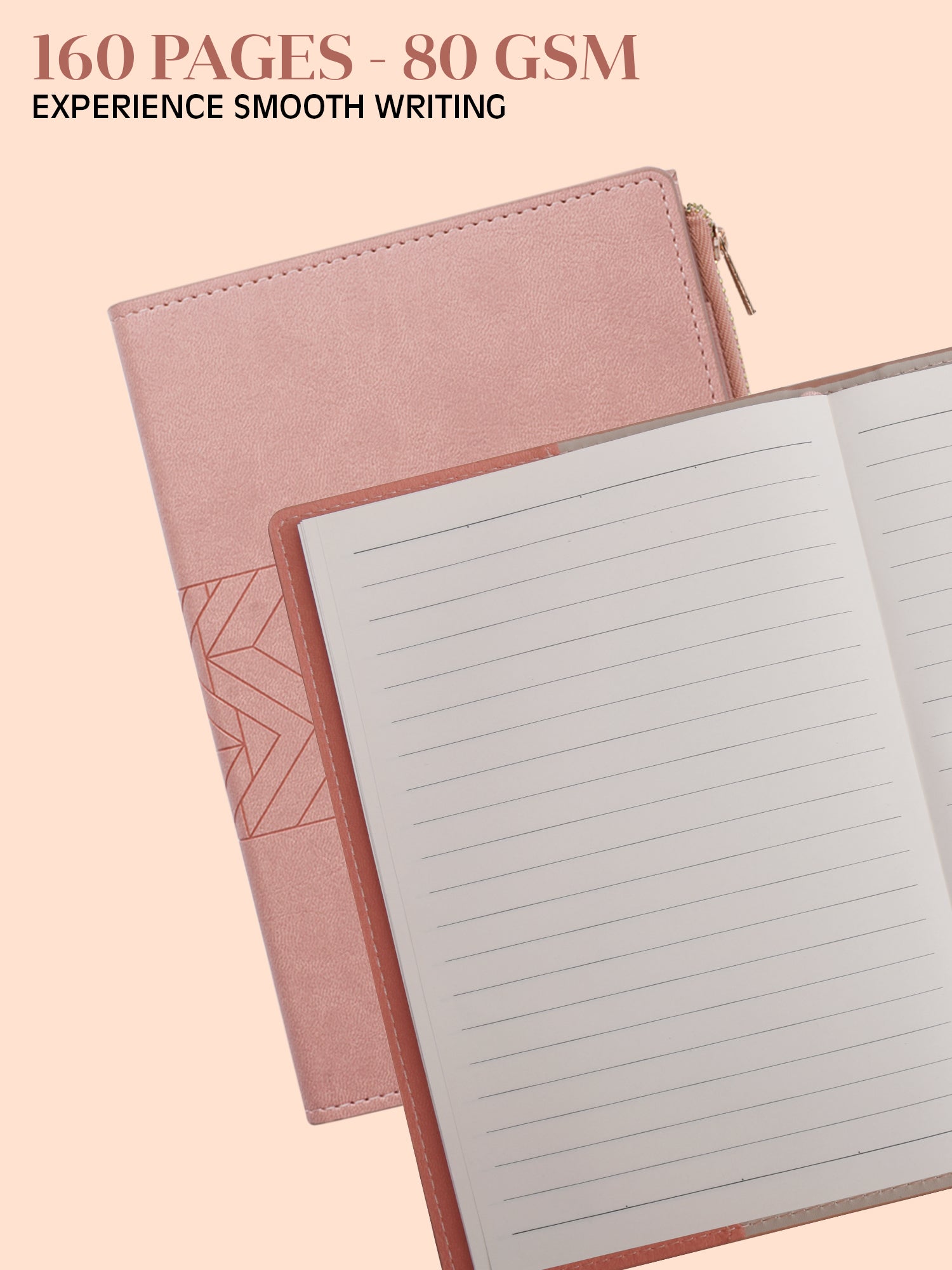 B6 Refillable Executive Notebook - Power Woman (Pink)