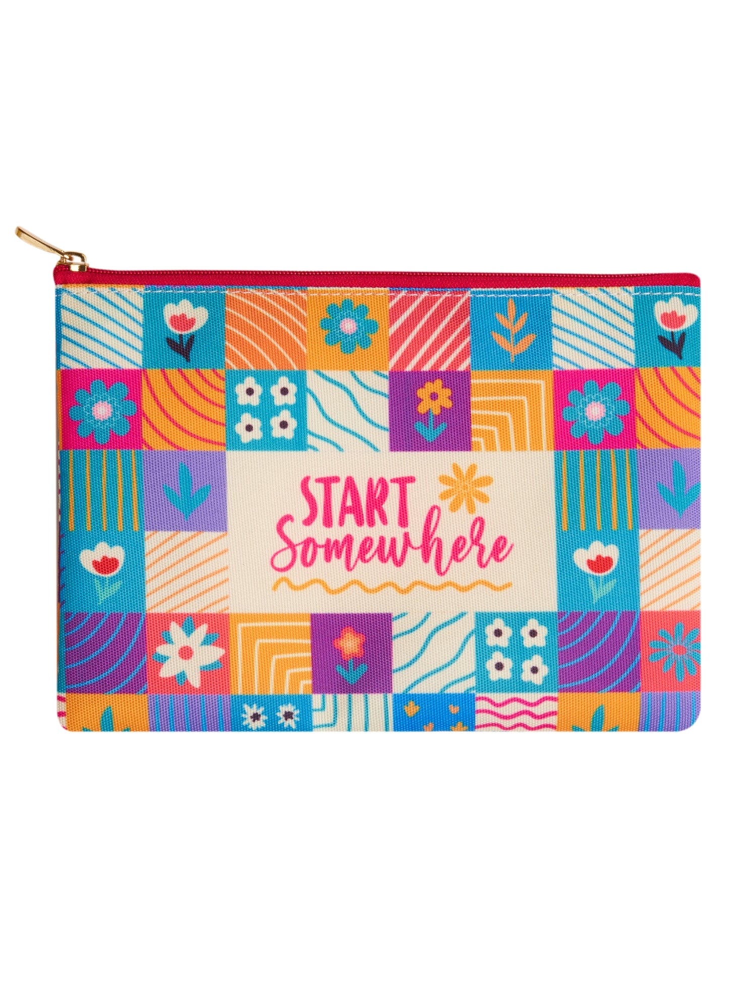 Doodle Start Somewhere Pouch