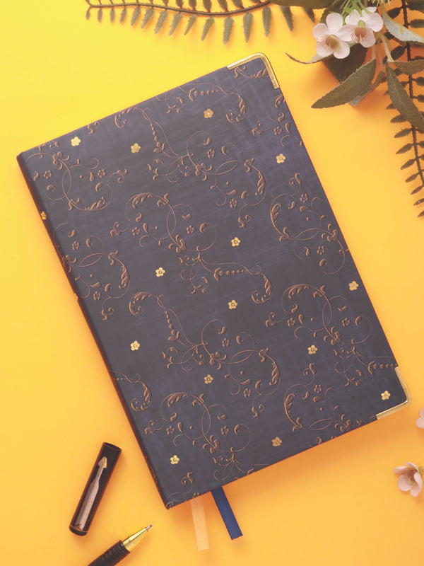 A5 Notebook with Metal Corners - Timeless Grace