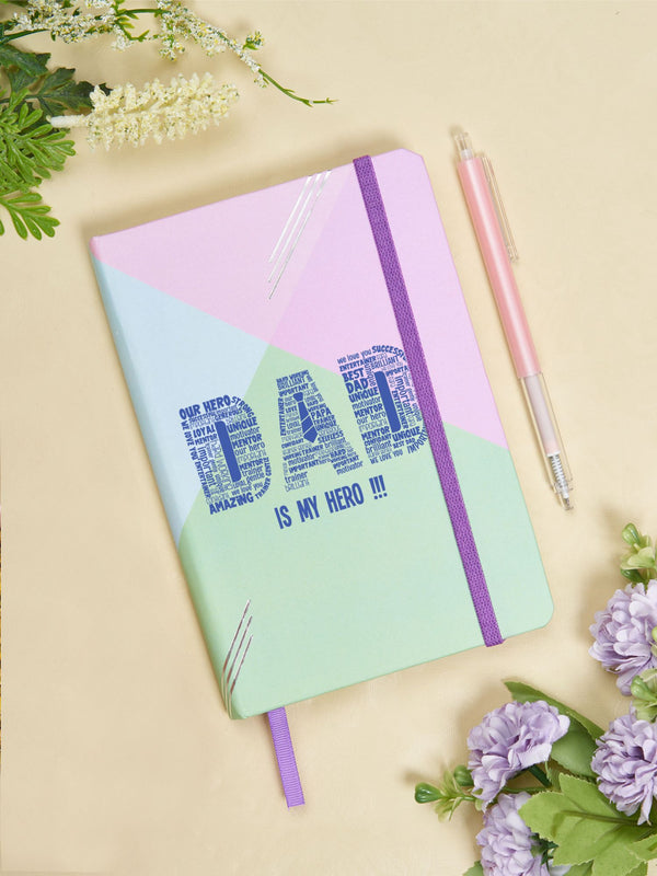Trio Hardbound B6 Diary Notebook - DAD