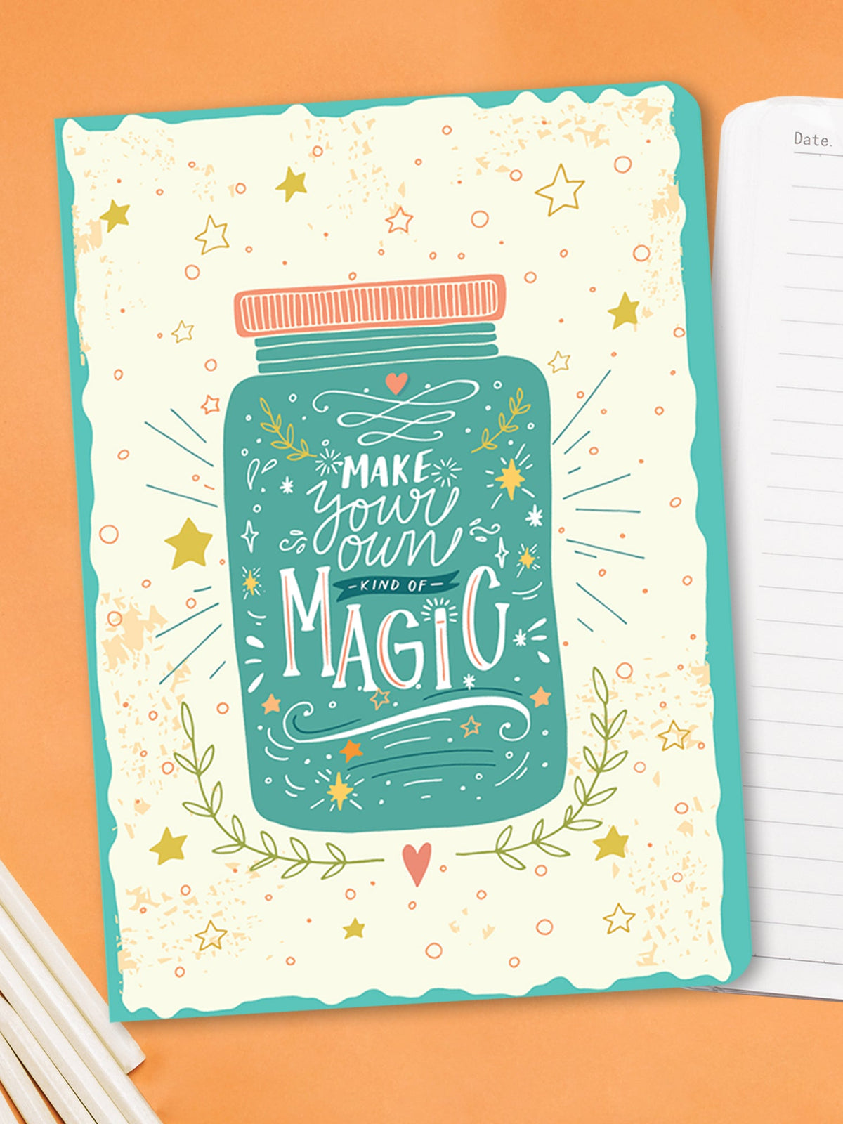 A5 Soft Cover Notebook - Daily Vibes 1