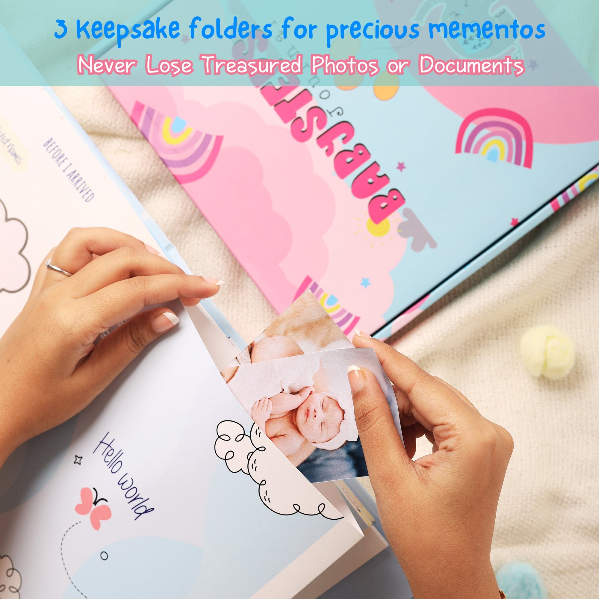 Joyful Moments Baby Record Book
