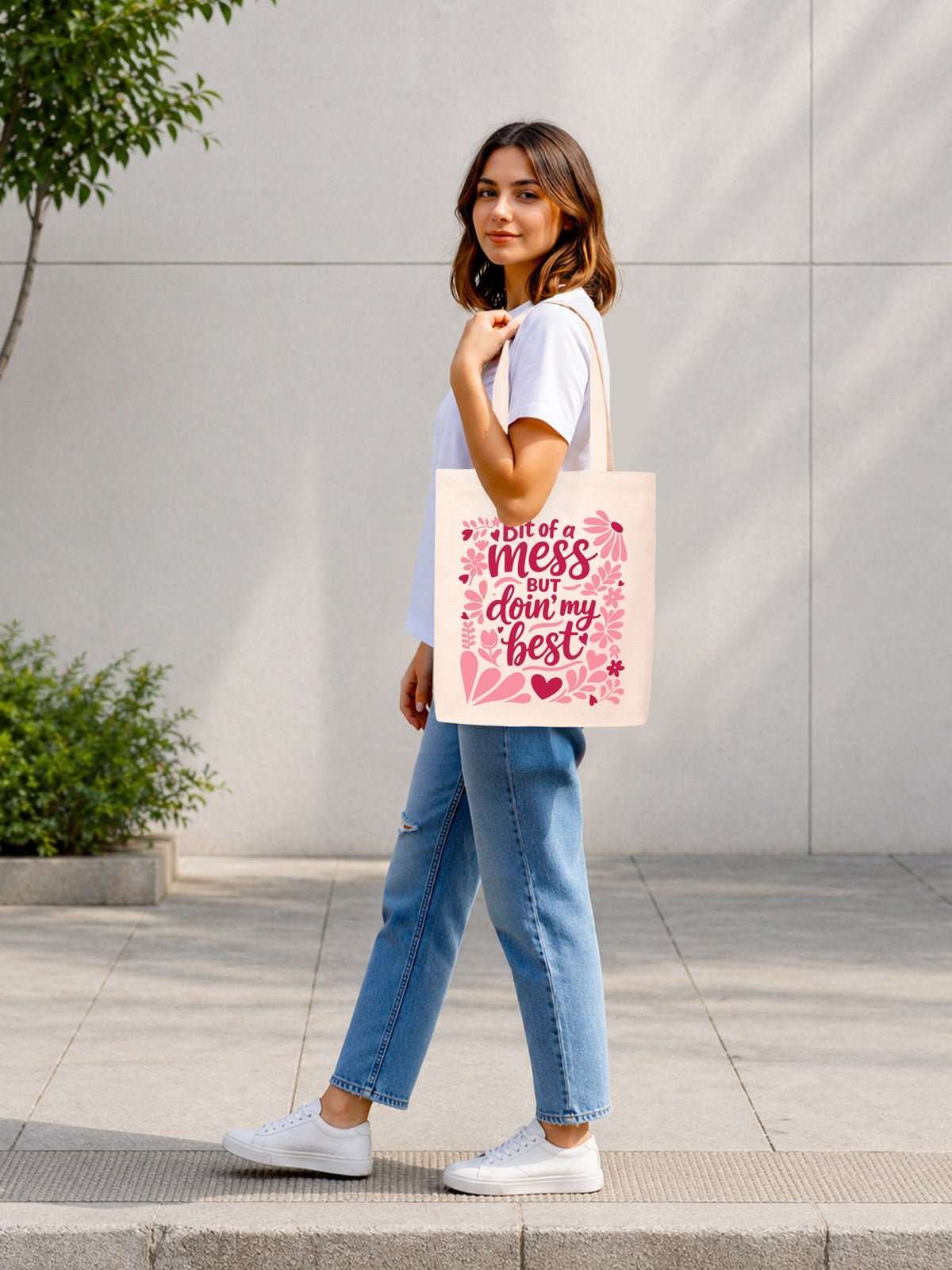 Hot Mess Aesthetic Tote Bag