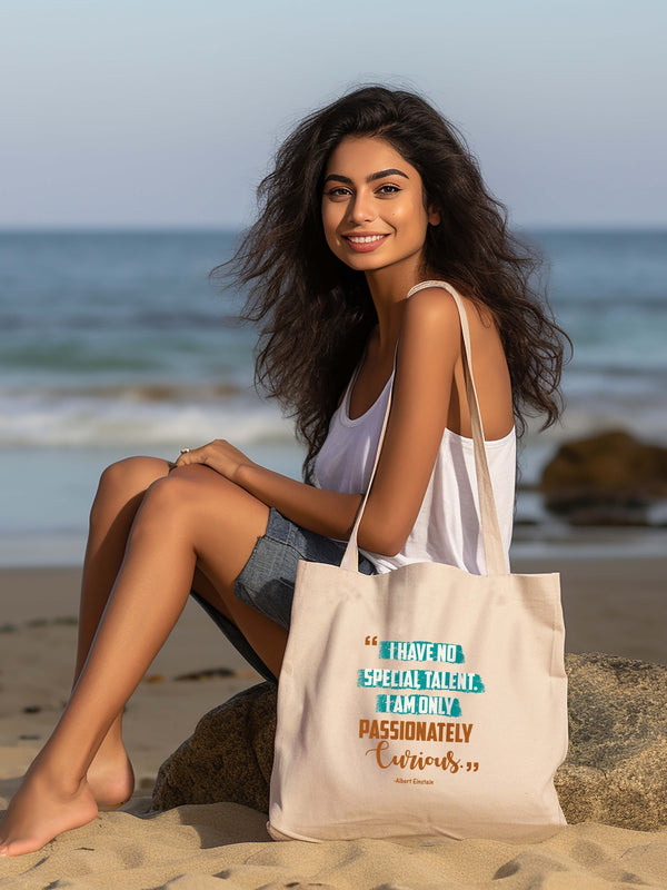 Passionately Curious Tote Bag