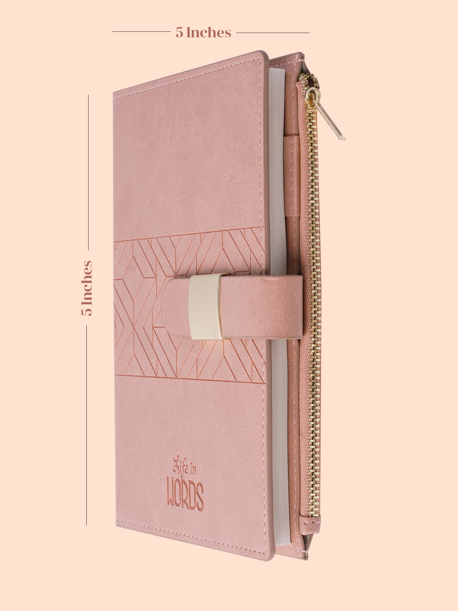 B6 Refillable Executive Notebook - Power Woman (Pink)