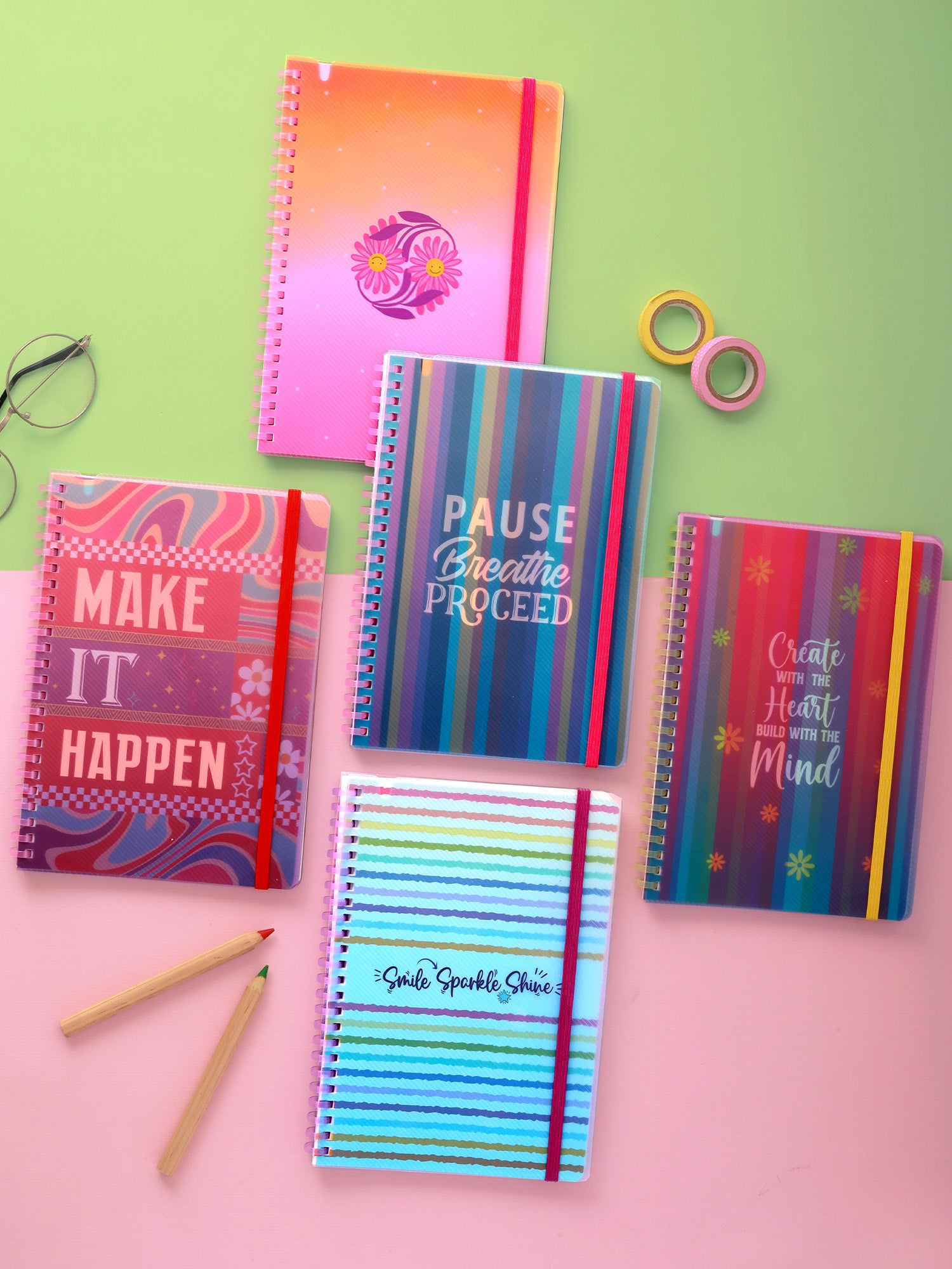 A5 Soft Spiral Bound Notebook - Success Starter