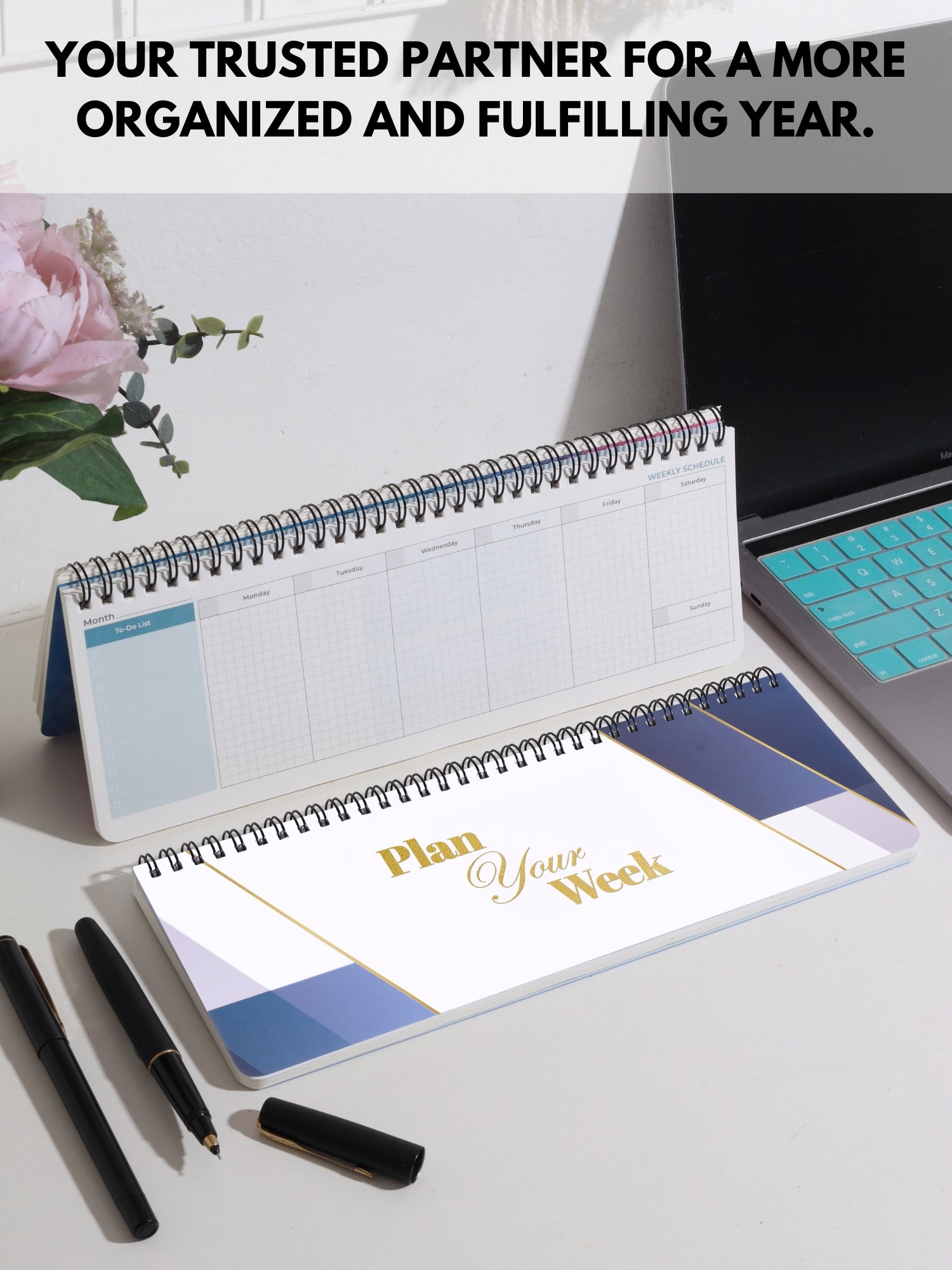 Week Focus Weekly Desk Planner