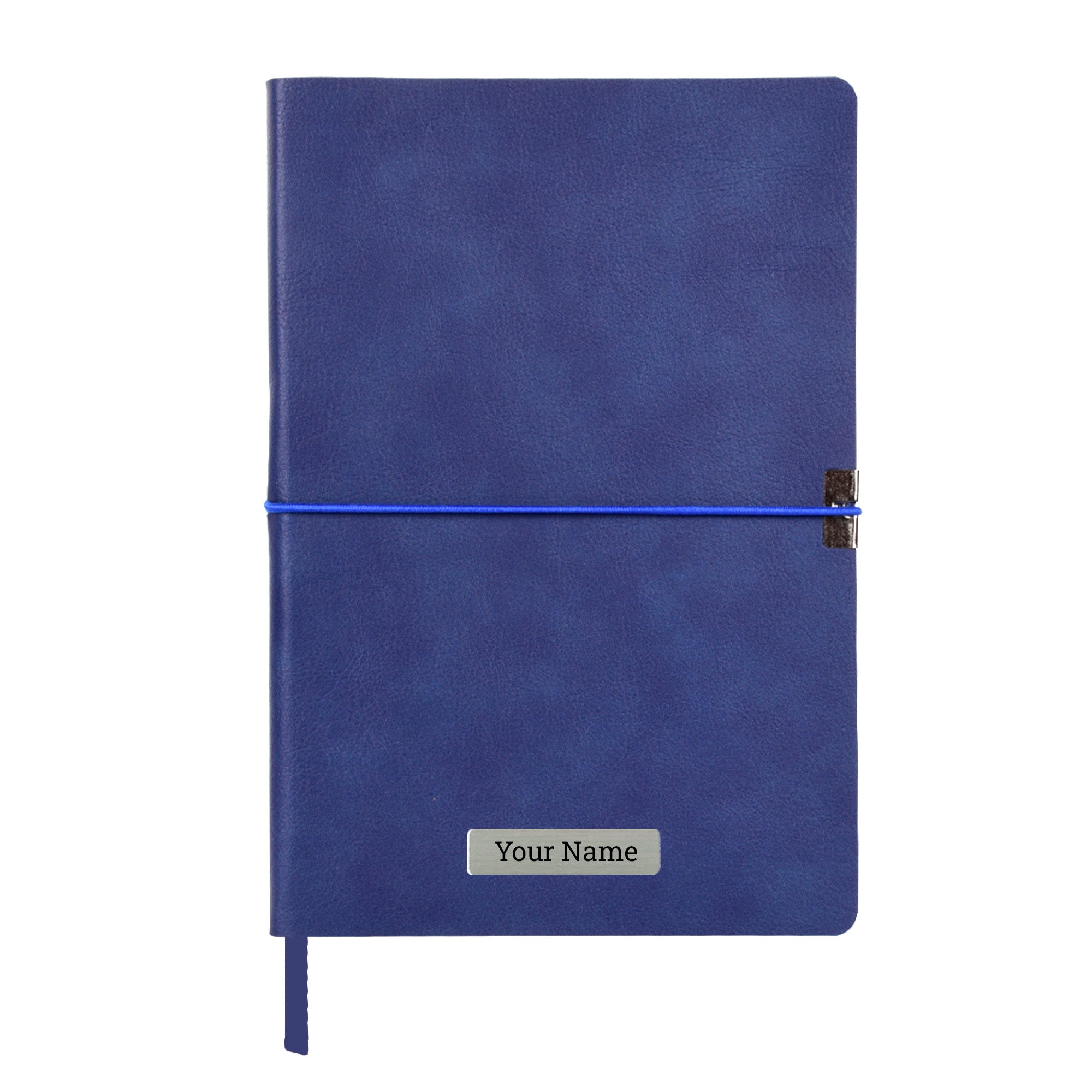 Personalized Windsor NS Executive A5 PU Leather Softbound Diary -Blue