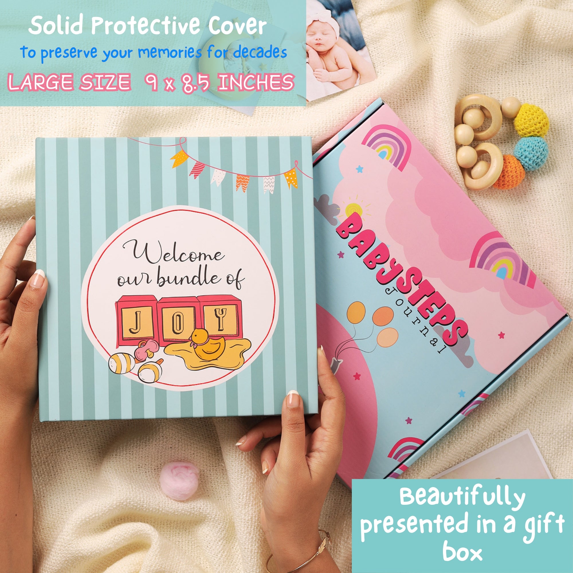 Joyful Moments Baby Record Book