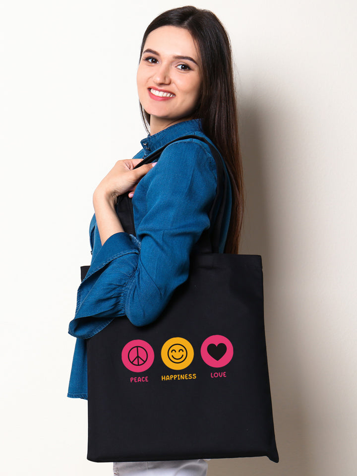 Eco-Friendly Cotton Tote bag- designer tote bags Doodle