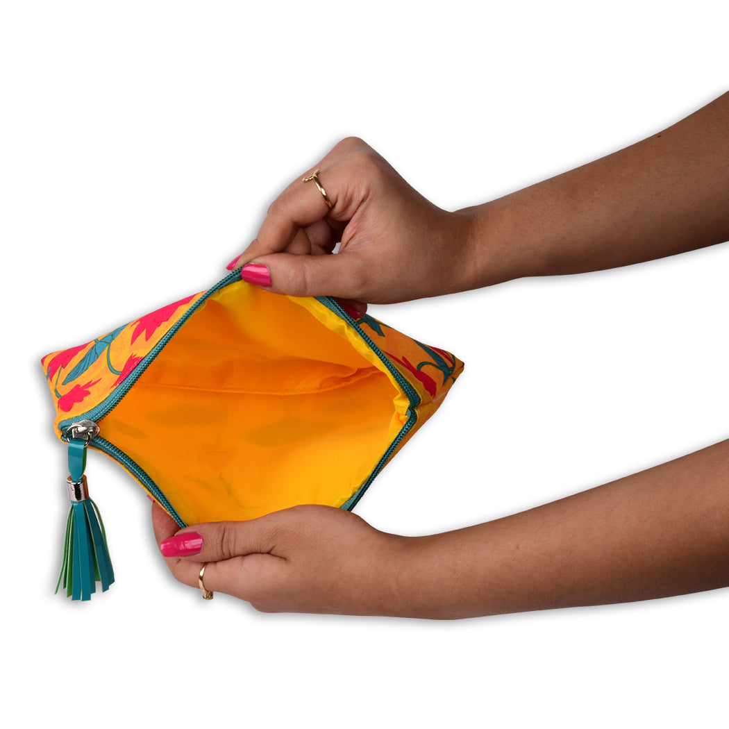 Bright Blooms Pouch