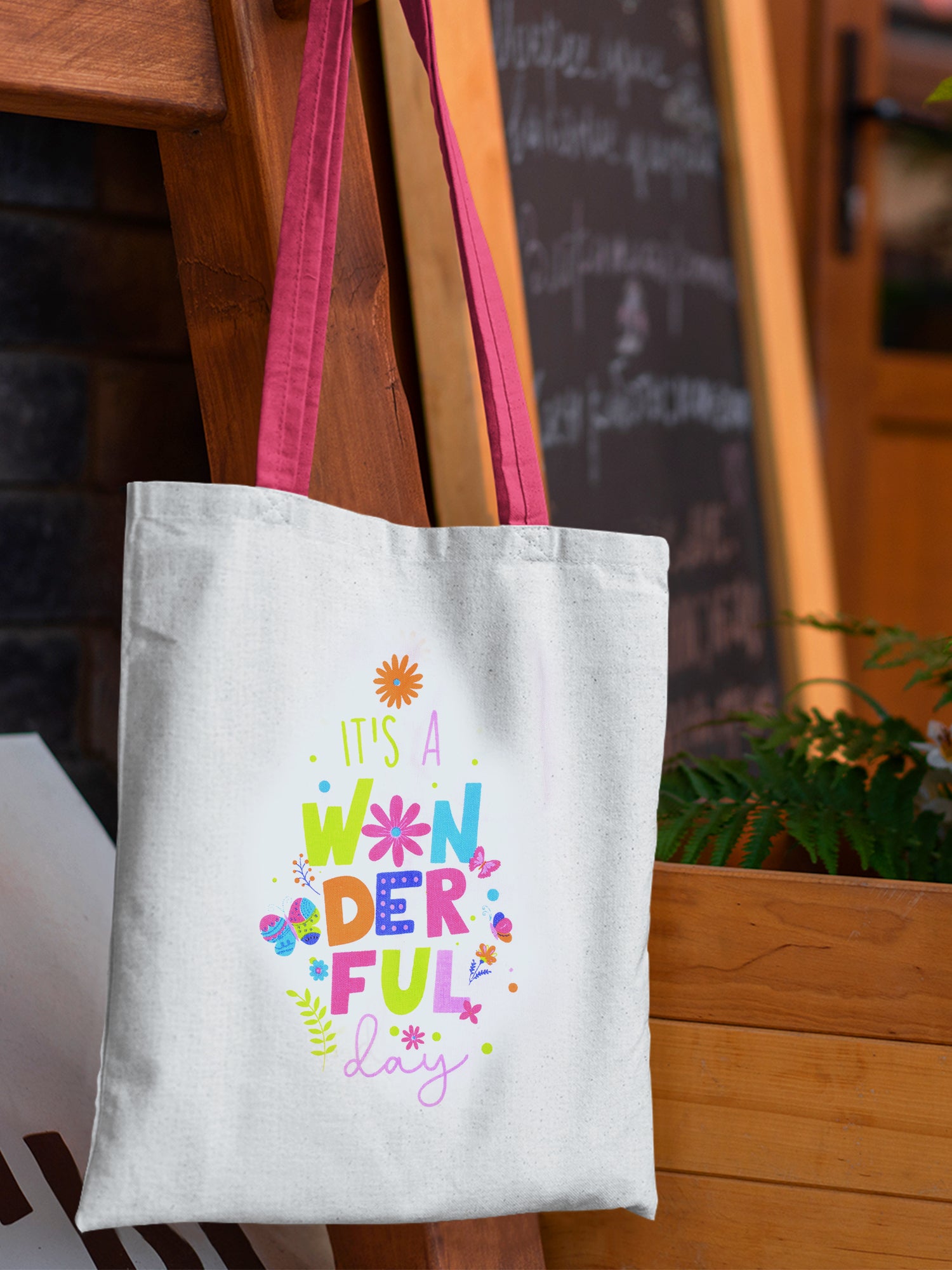 Wonderful Day Tote Bag