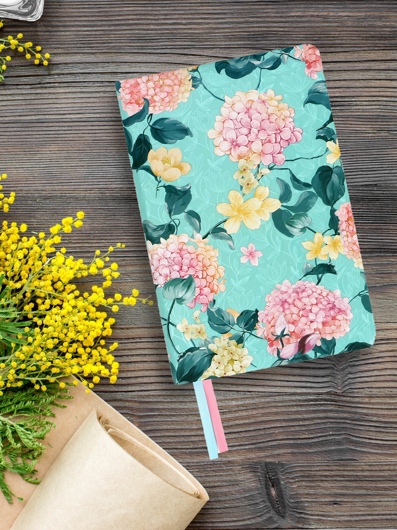 Blush Garden Notebook