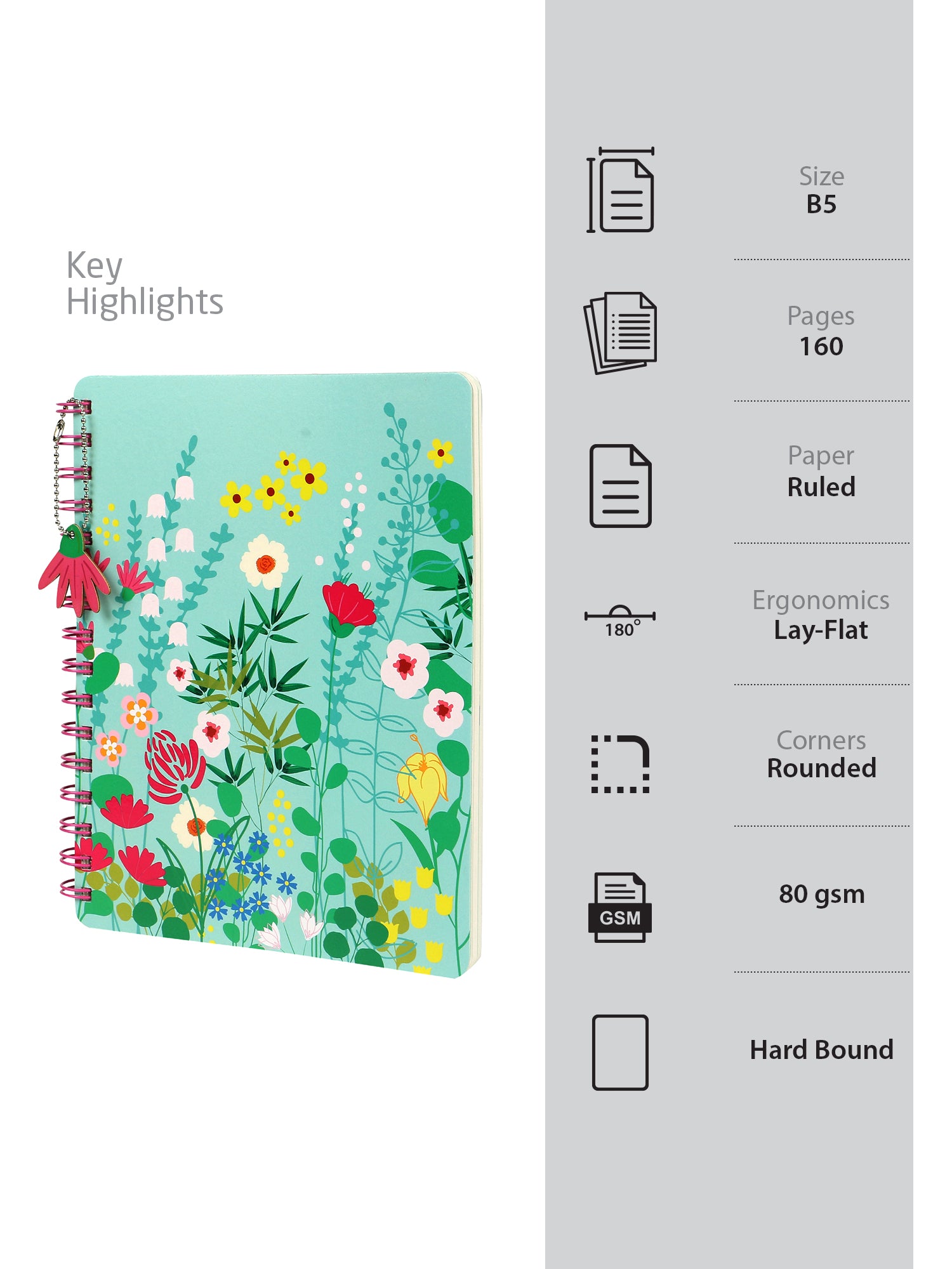 Floral Pop - Wiro Notebook