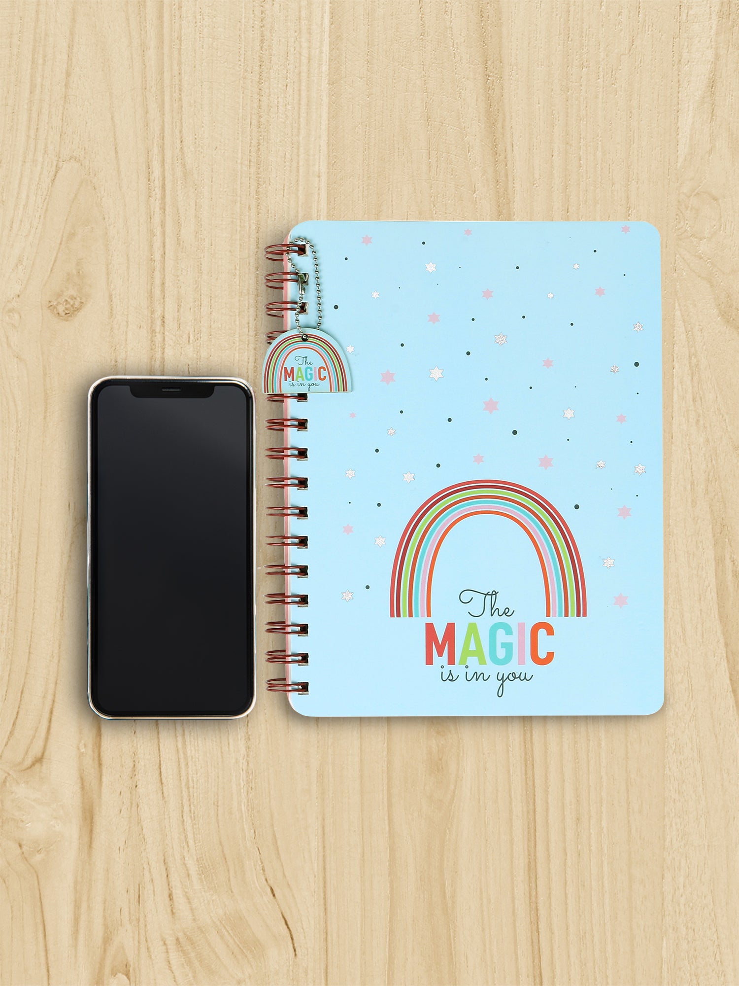 Magical Rainbow Hard Bound B5 Notebook - Wiro