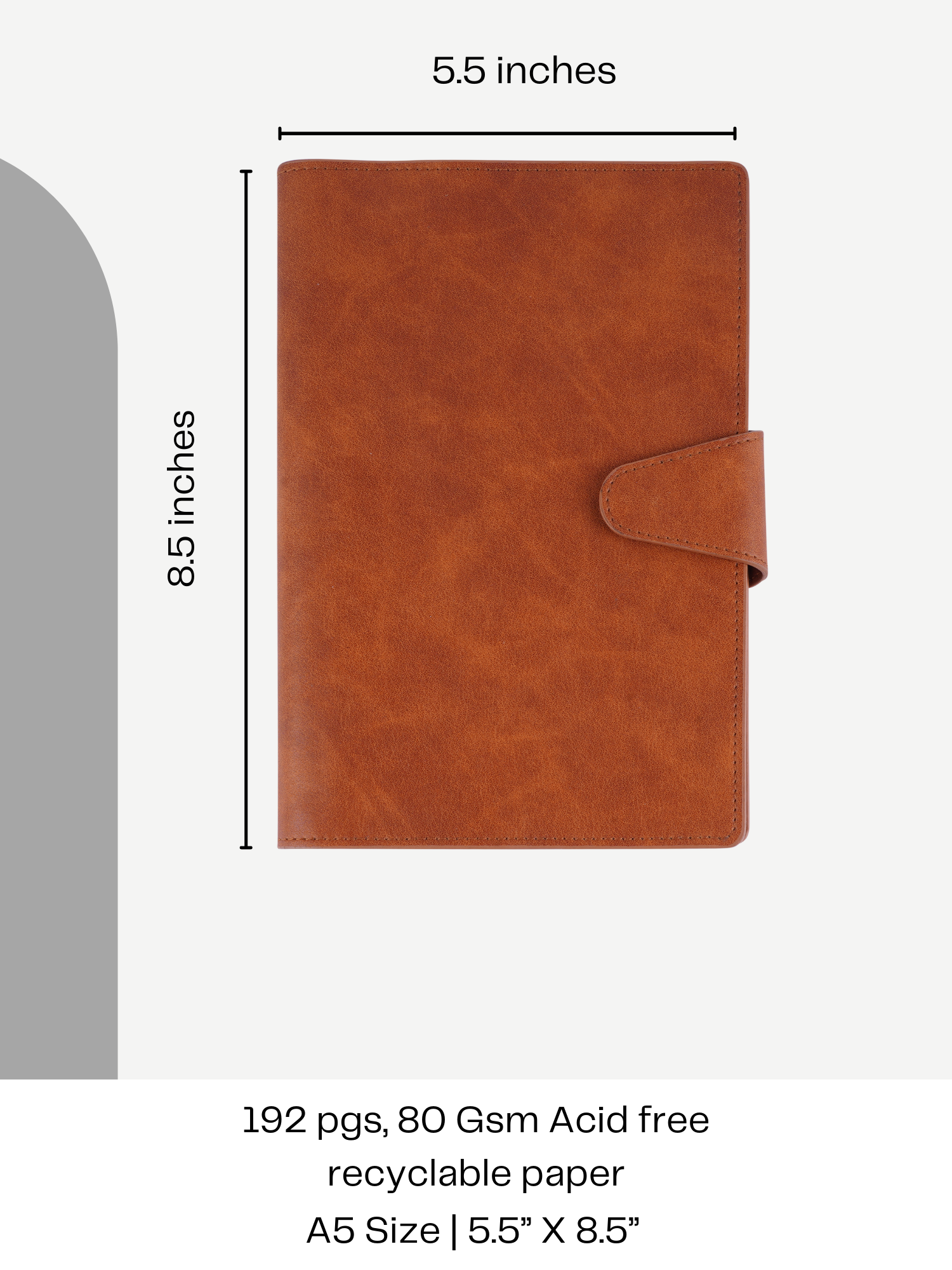 Couture - Brown Notebook