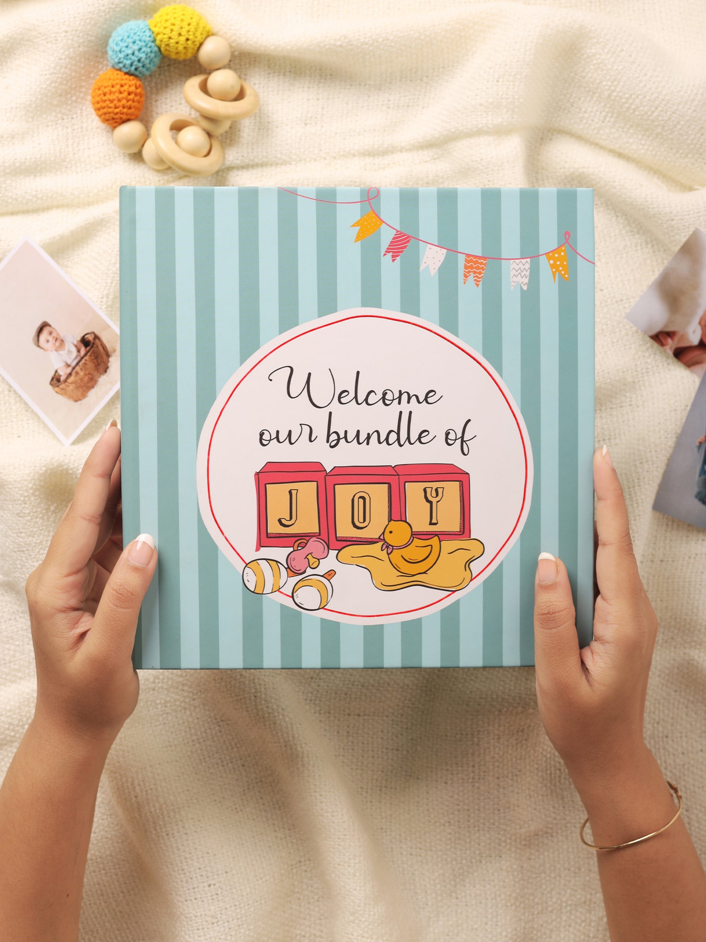 Baby Journal Set to Record Your Little One's Journey from Birth to Age 5 (Joyful Moments)