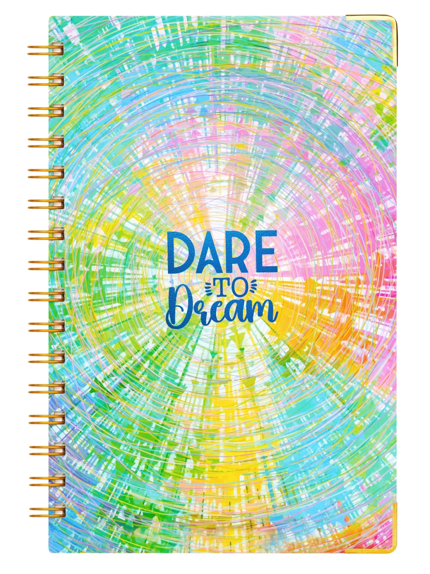 Undated Wiro Hard Bound A5 Daily Planner With Metal Corner (Bring it on)
