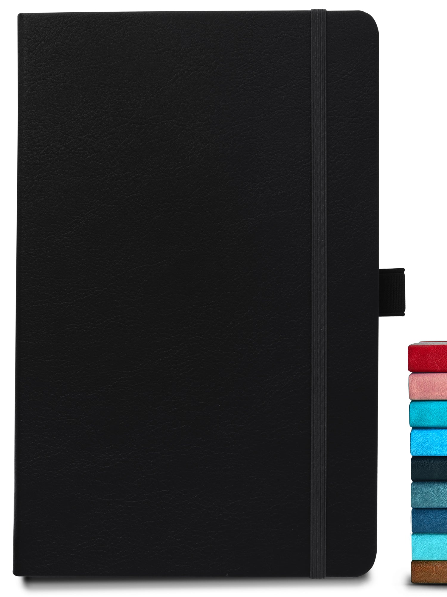 A5 Pro Series Executive Notebook - Pack of 5 (Black)