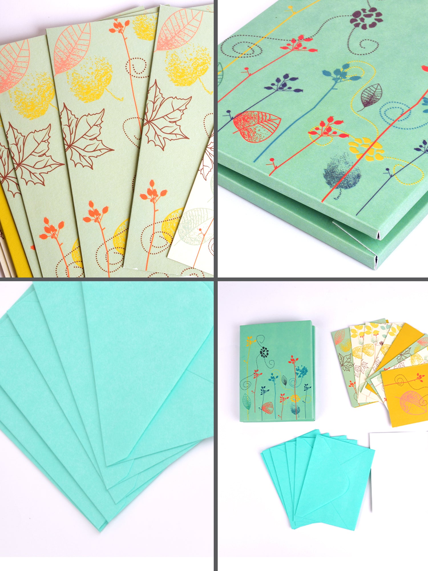 Gift Of Glee Set of 12 Notecards With Envelope