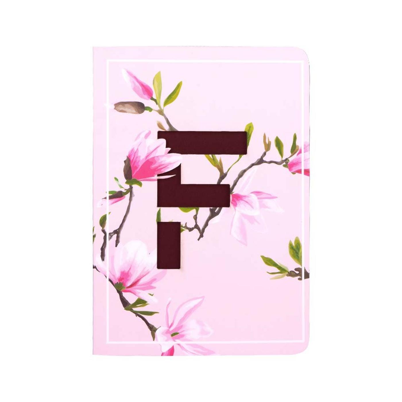 Initial F - Floral