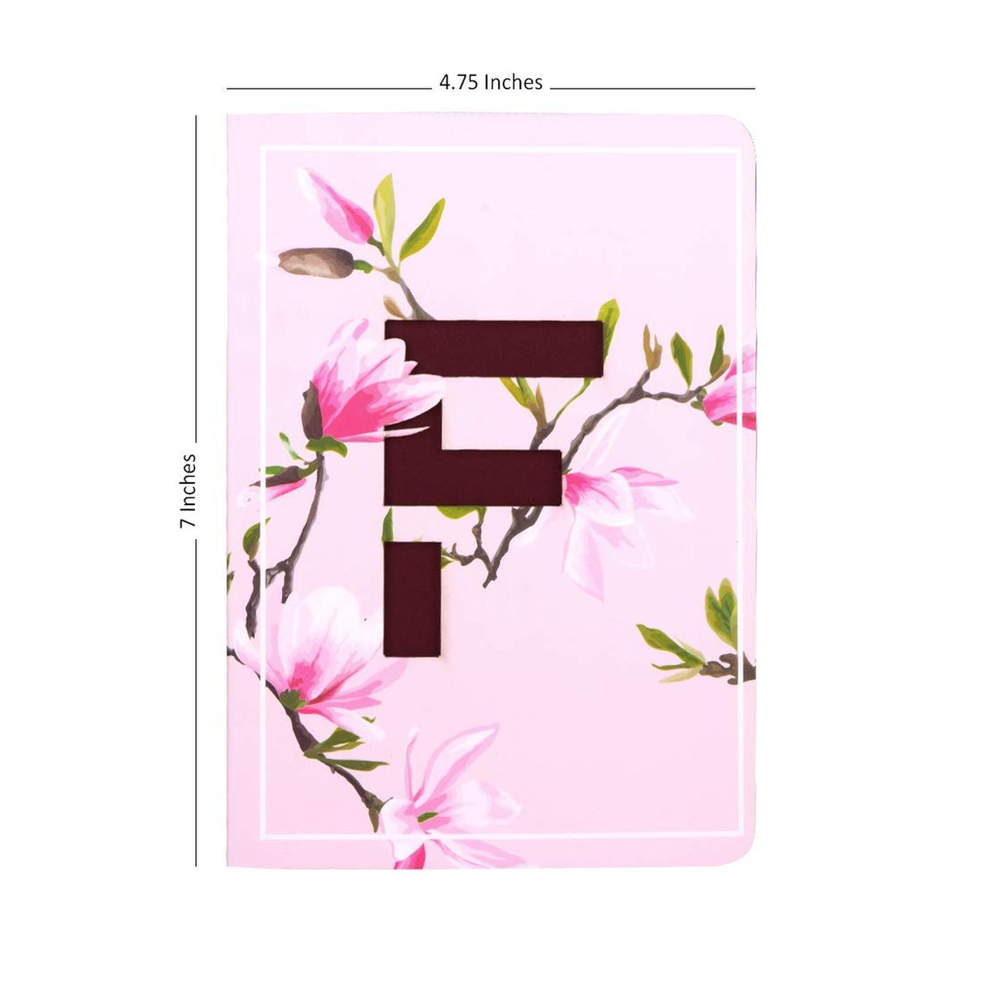 Initial F - Floral