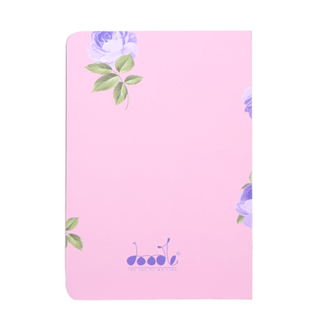 Initial Q - Floral Monogram notebook