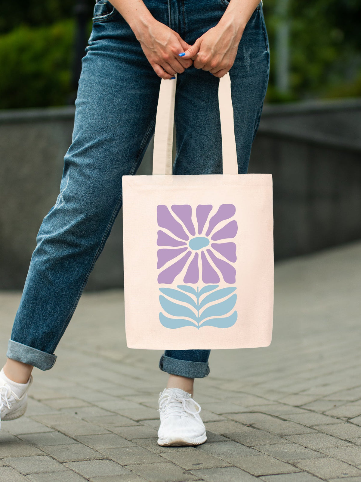 Lilac Bloom Aesthetic Tote Bag
