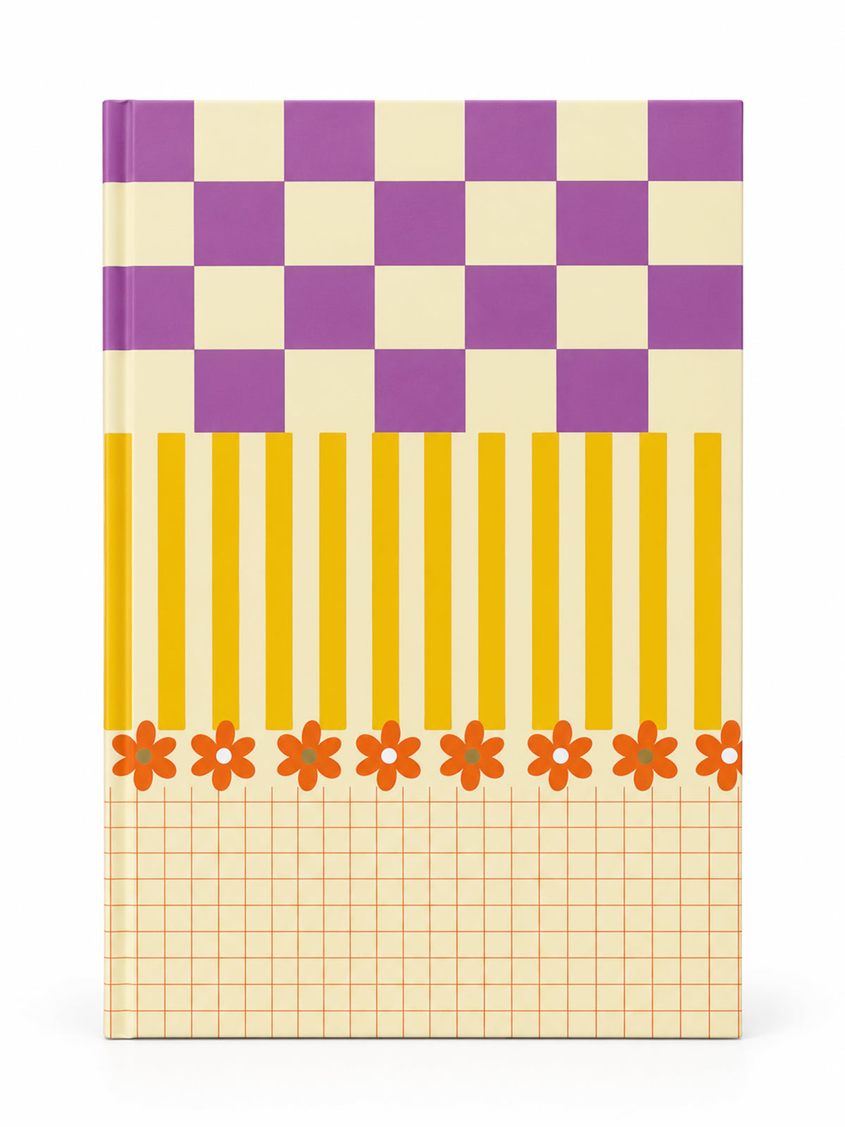A5 Undated 2027 Planner- Playful Checks