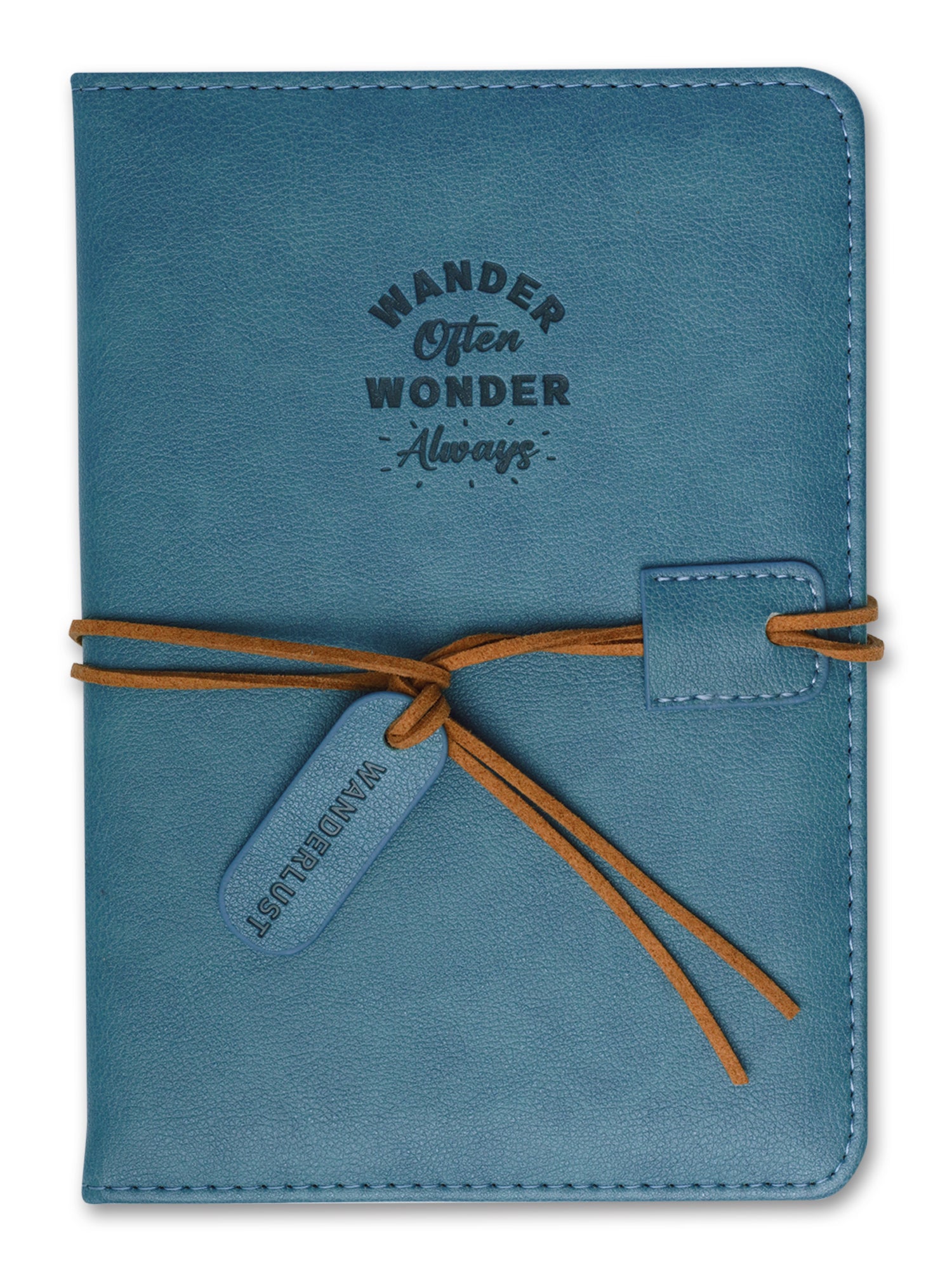 B6 Hardbound Travel Journal - Wanderlust Tales (Turquoise)