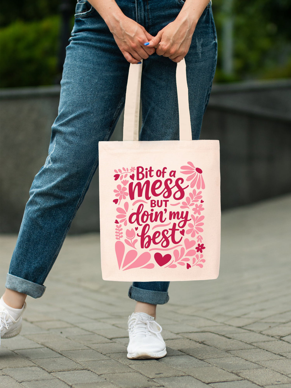 Hot Mess Aesthetic Tote Bag