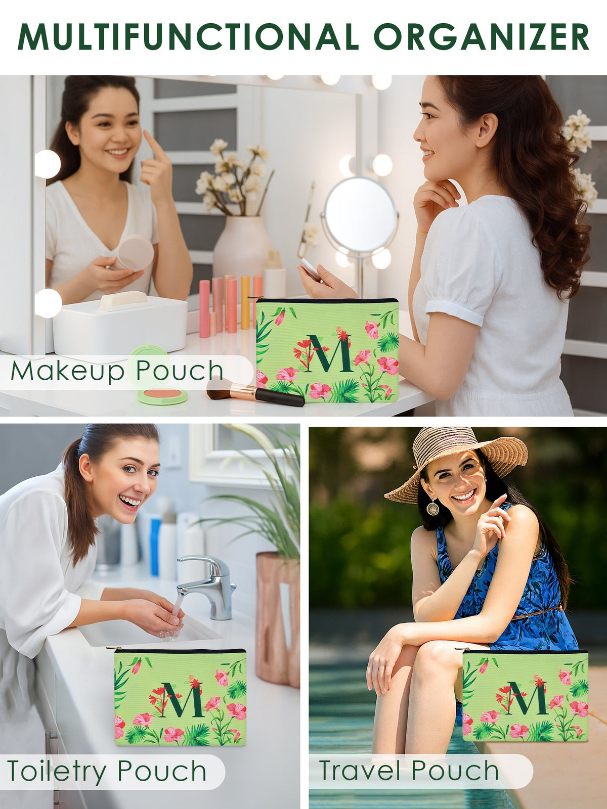 Monogram Pouch - M