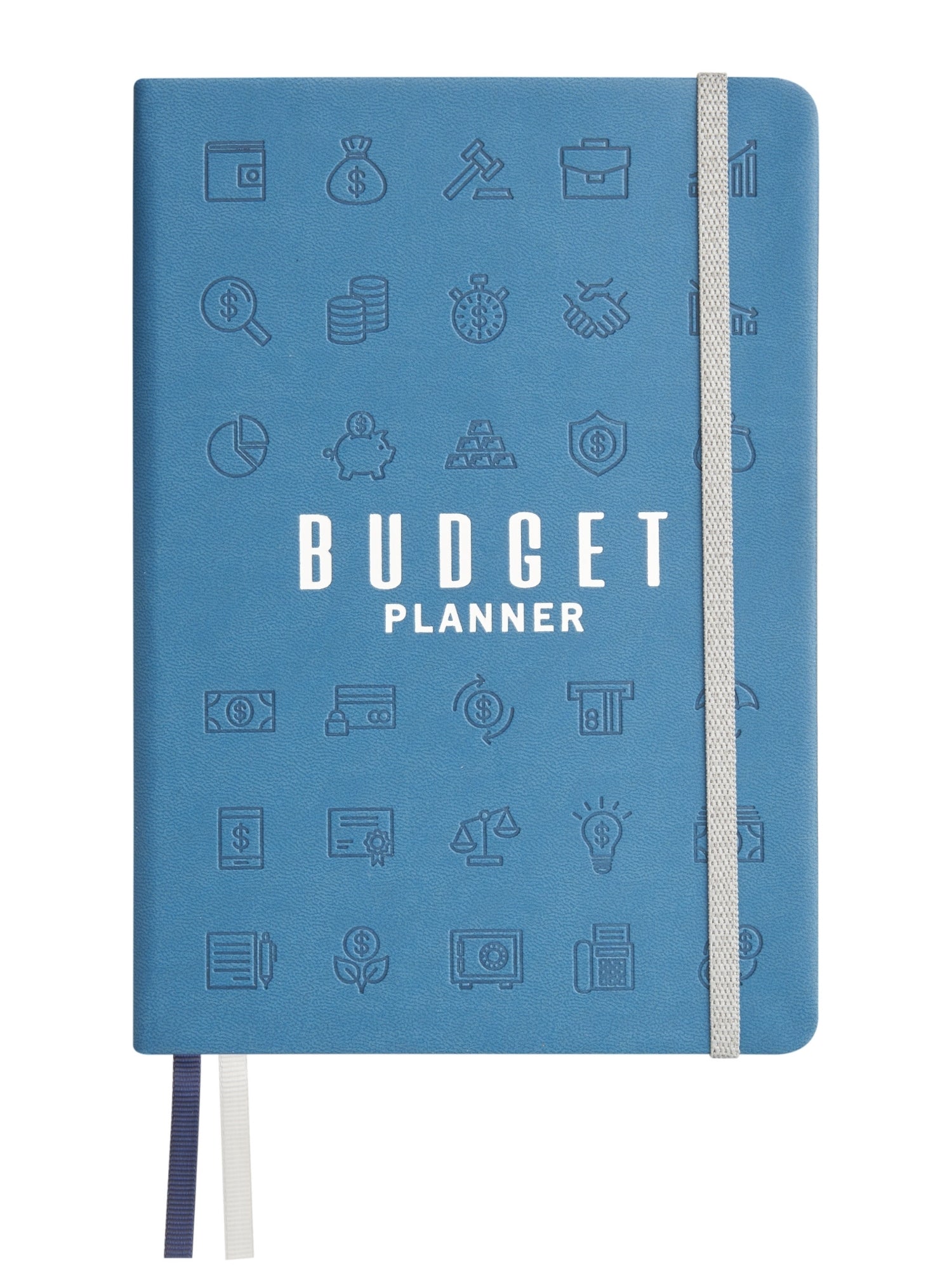 A5 Undated Hard Bound Vegan Leather Financial budget Planner - Budget Tracker