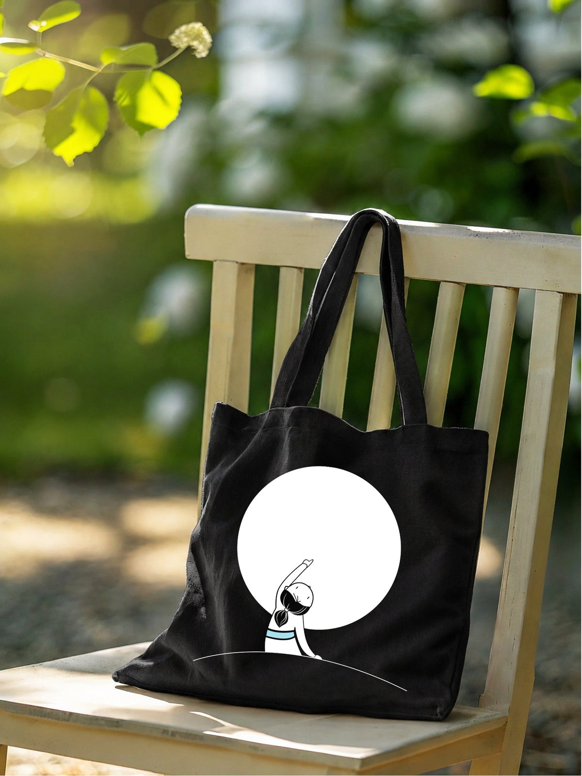 Calm Moon Tote Bag