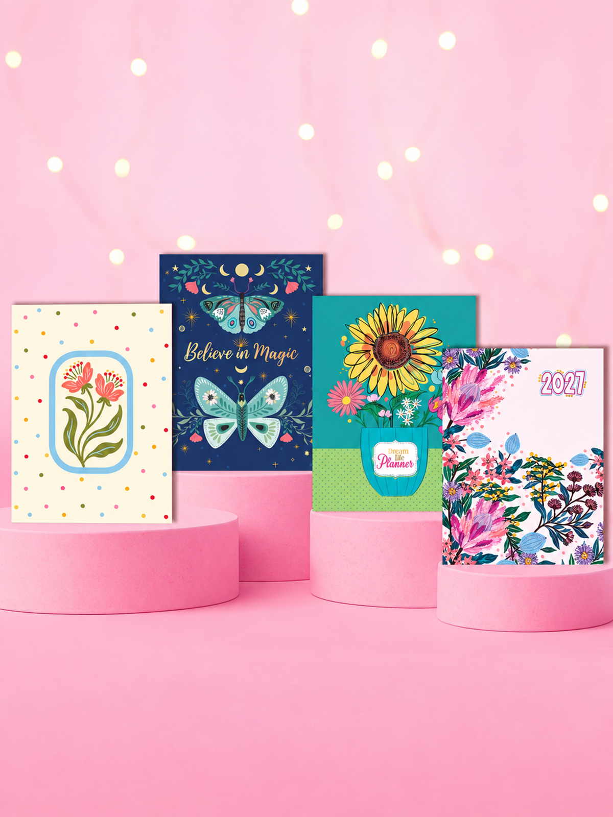 2027 Undated Yearly B5 Planner kit- Wing Spell