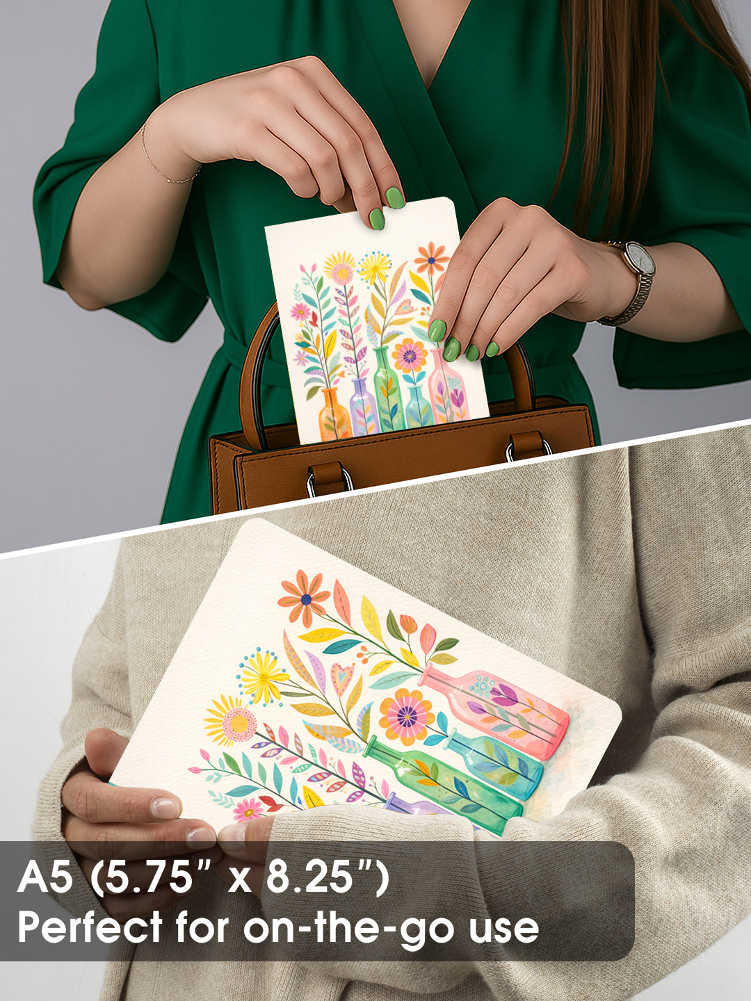 A5 Soft Cover Notebook-Daily Vibes 12