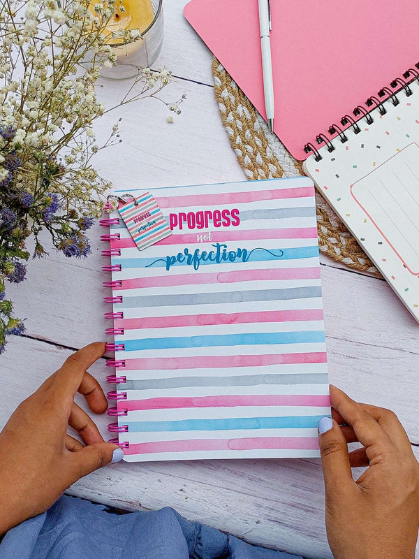Doodle Chase Progress Hard Bound B5 Notebook - DoodleCollection Store