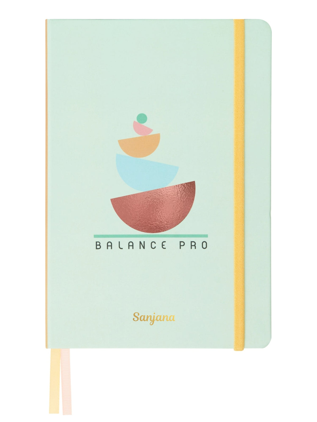 Personalized A5 Undated Work-Life Balance Planner - Balance Pro