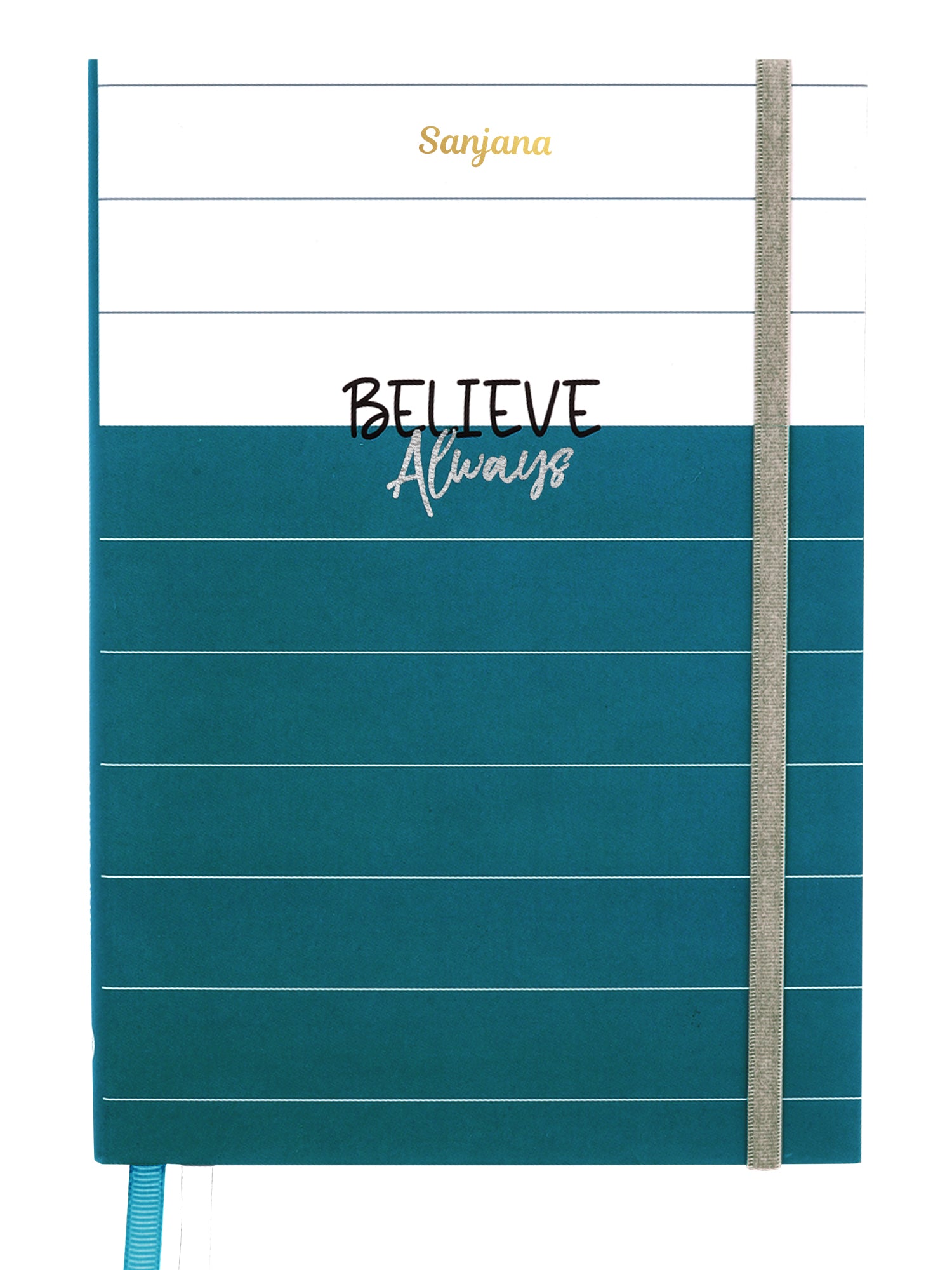 Personalized Undated A5 Weekly Planner - Believe Always