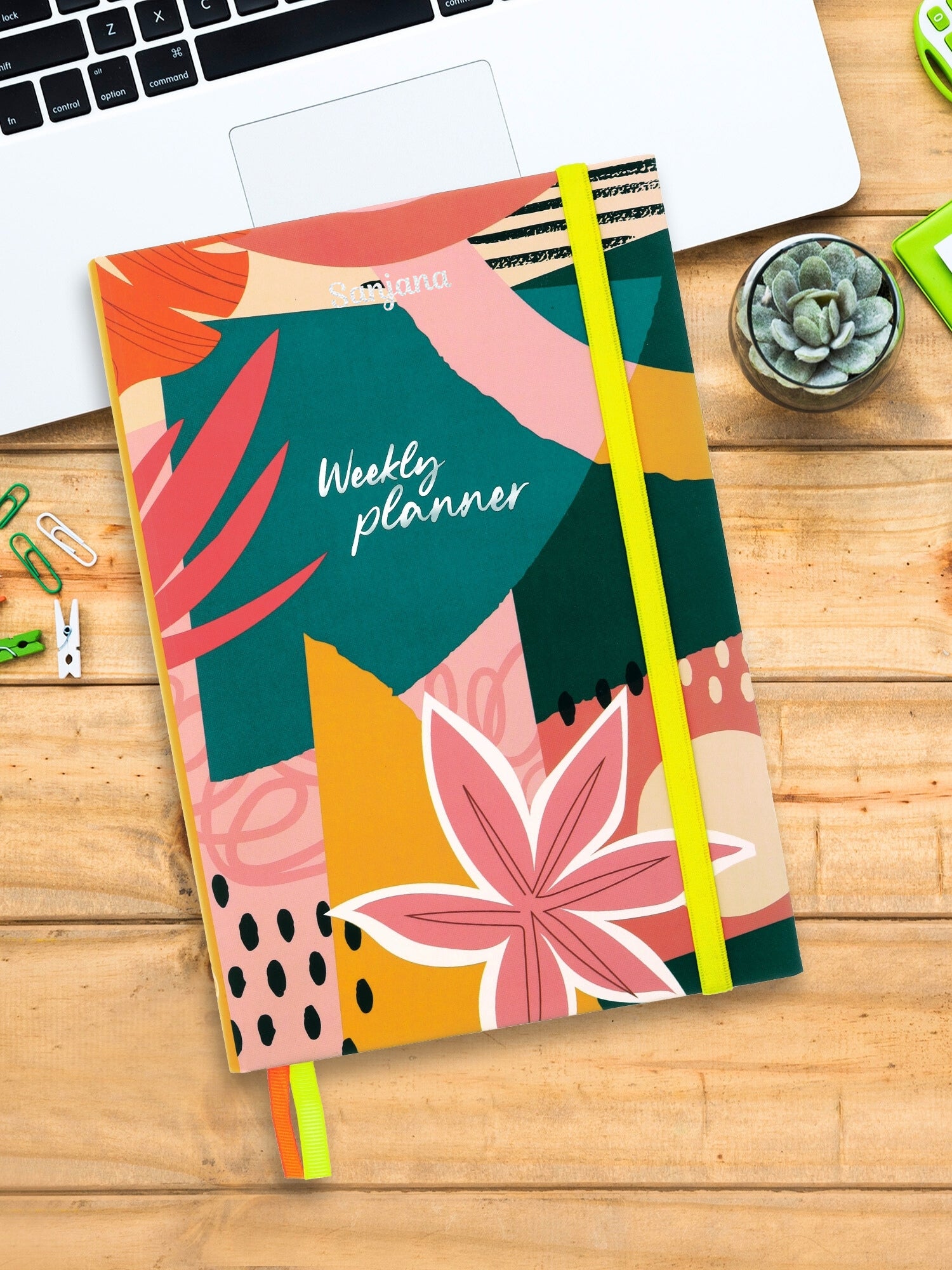 Personalized Undated A5 Weekly Planner - Flourish